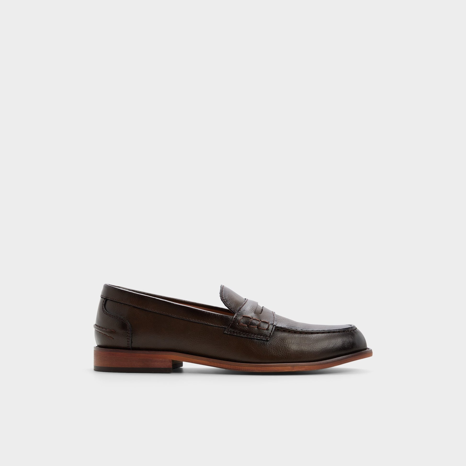 Vue principale de Brun foncé Cristof Mocassin pour Hommes