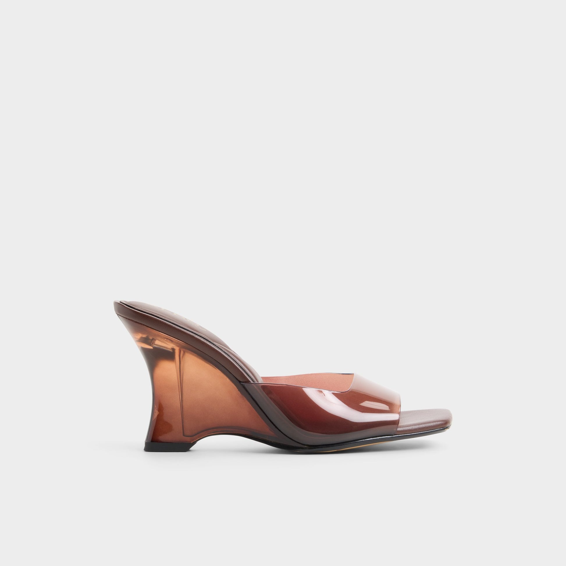 Main View of Dark brown Lumina Wedge sandal for Womens