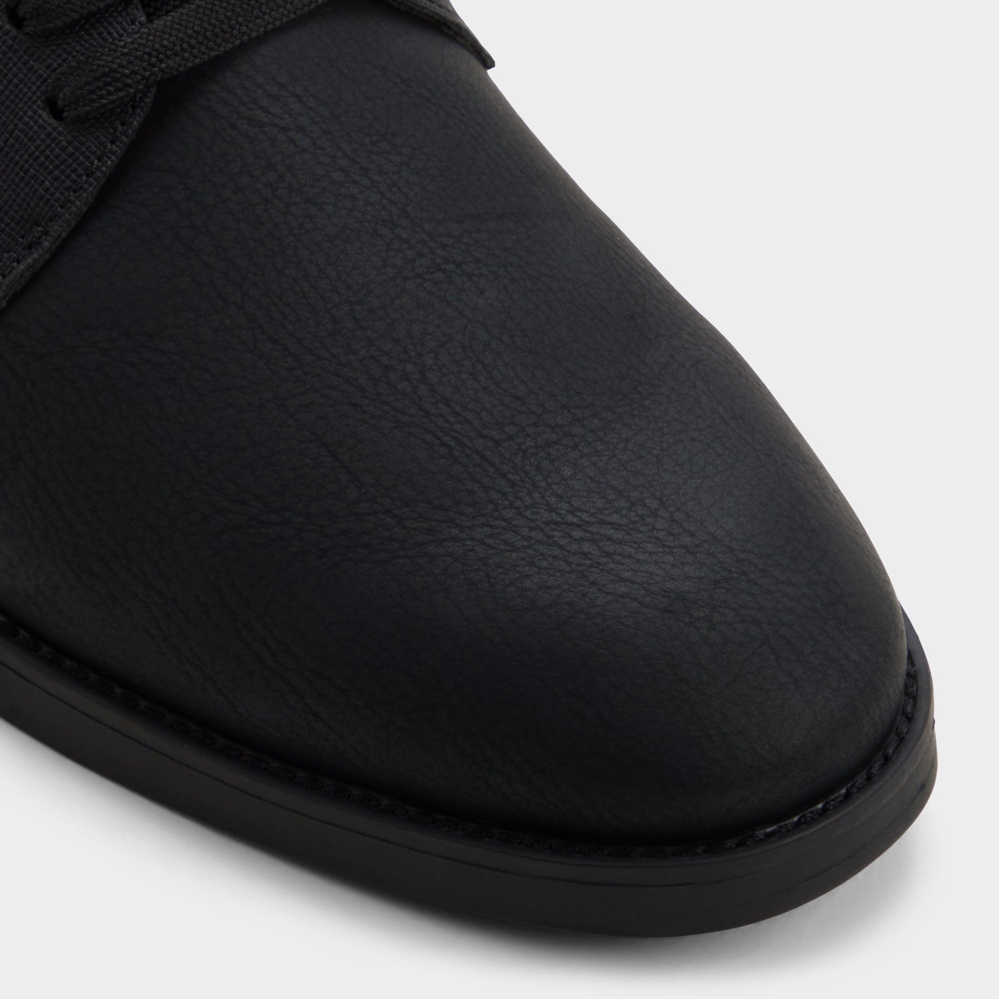 Close-up of the Black/black Ccorby Oxford shoe