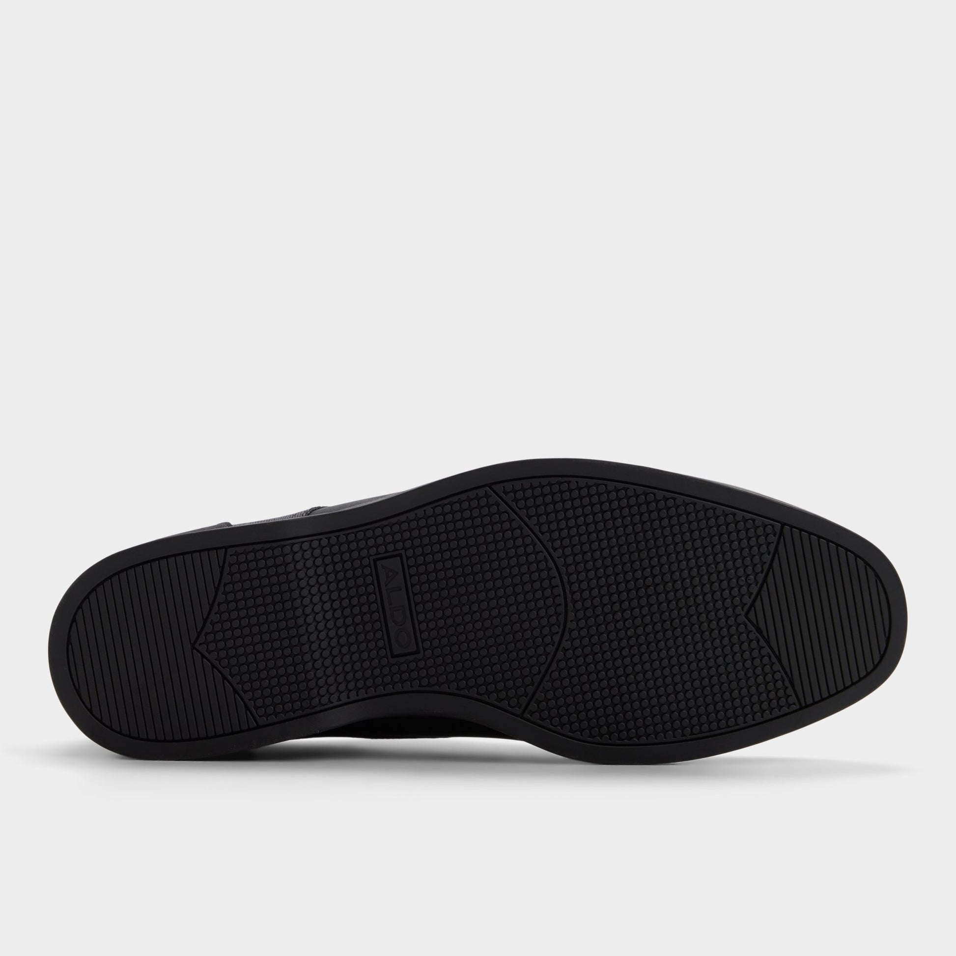 View of Black/black Ccorby Oxford shoe's sole