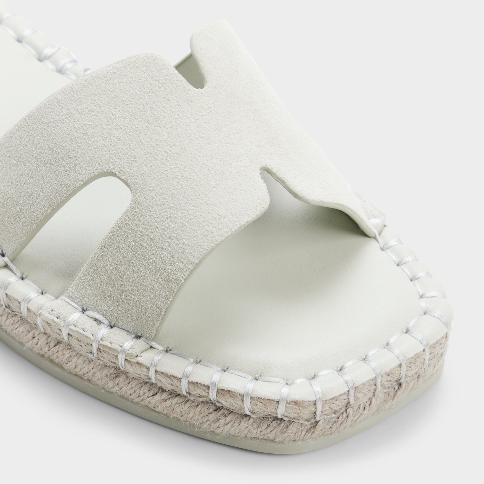 Close-up of the Other blue Itspadrille Slide sandal