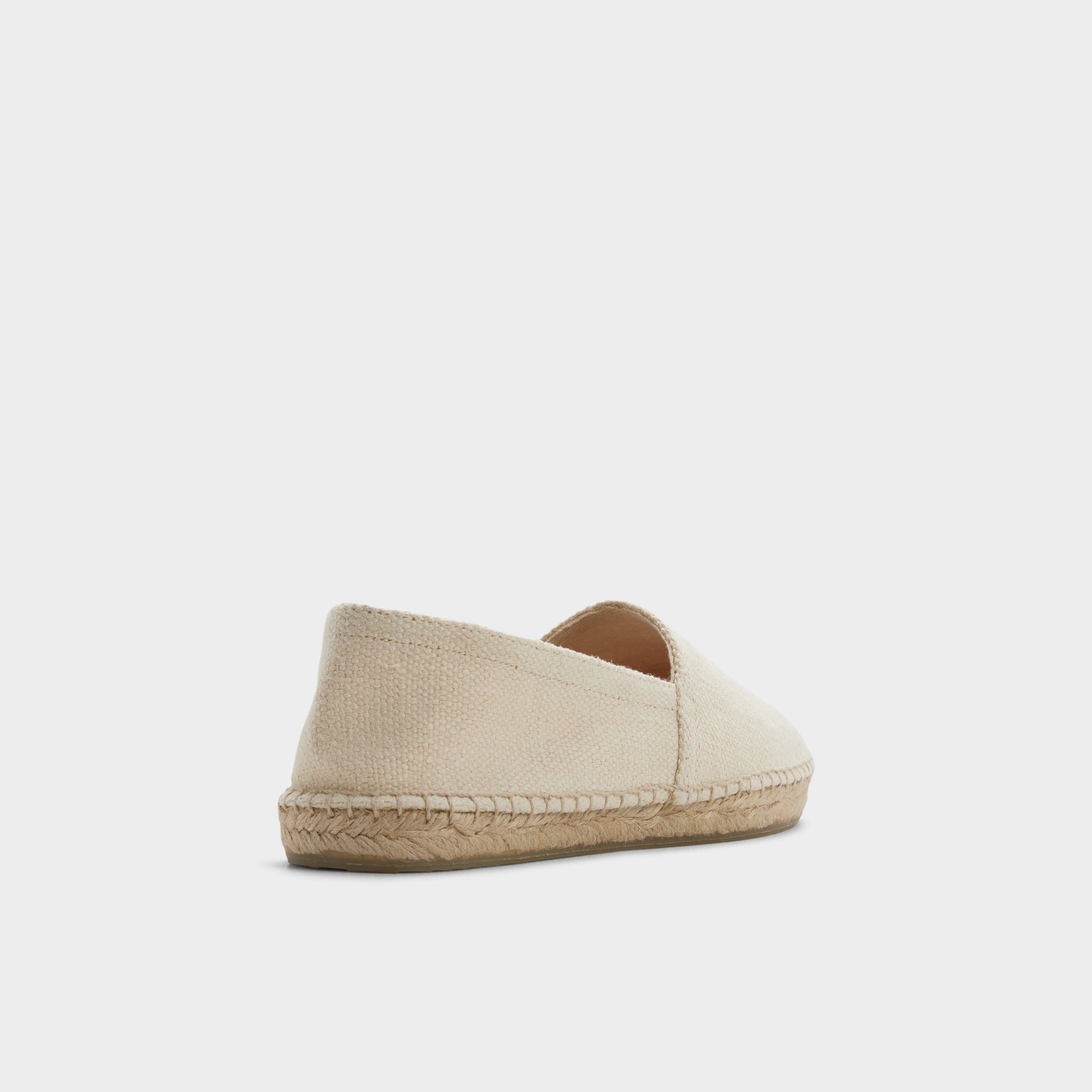 Three-quarter angle of Natural Toscano Espadrille's back side