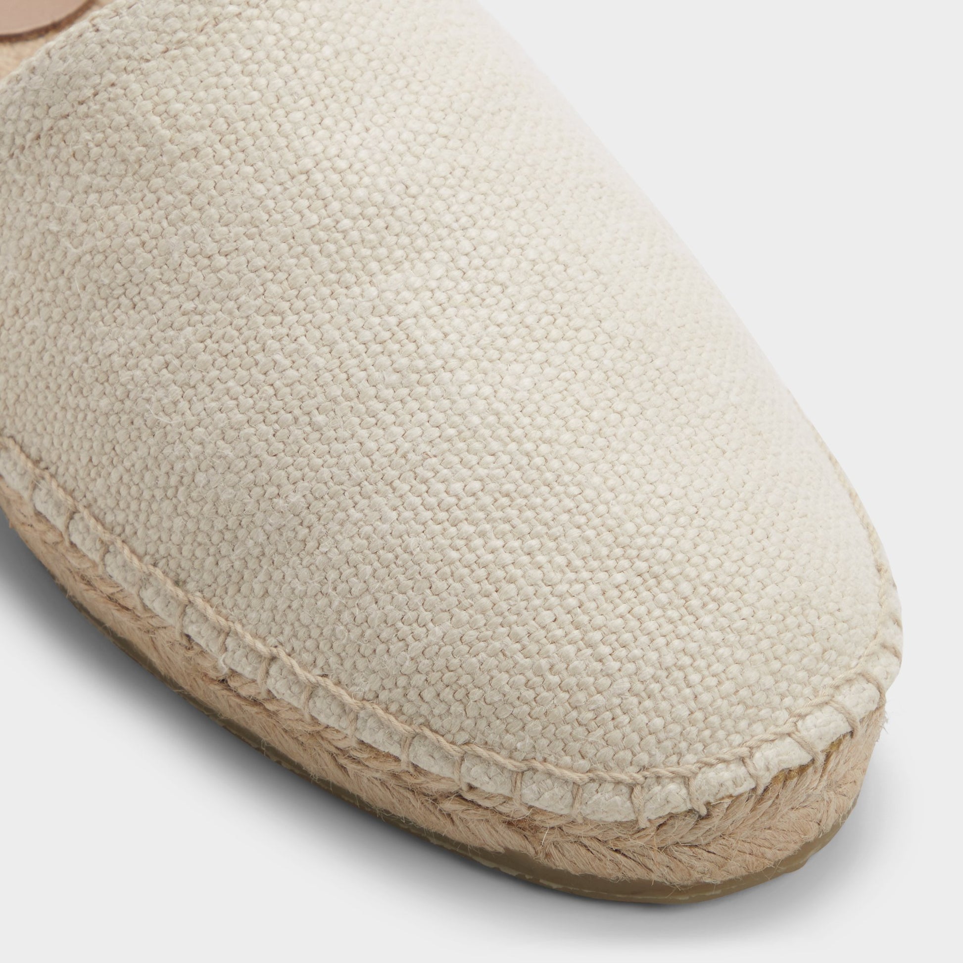 Close-up of the Natural Toscano Espadrille