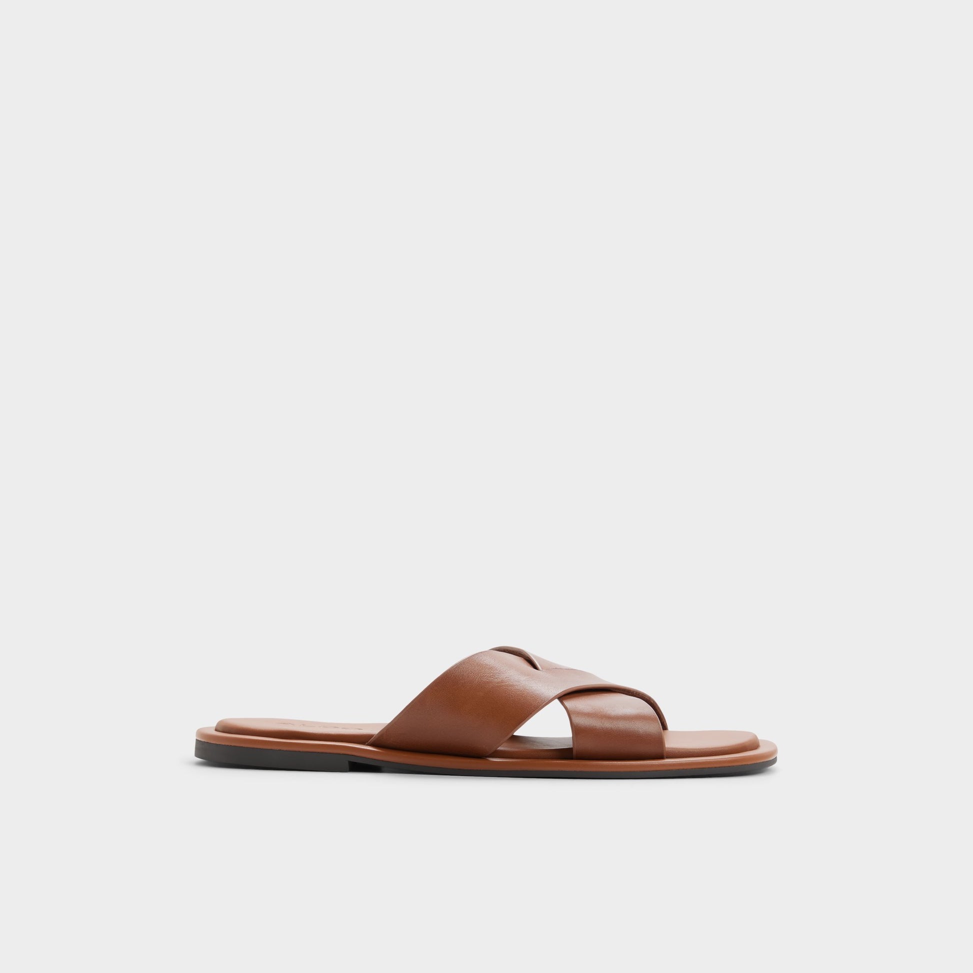 Main View of Cognac Emris Slide sandal for Mens