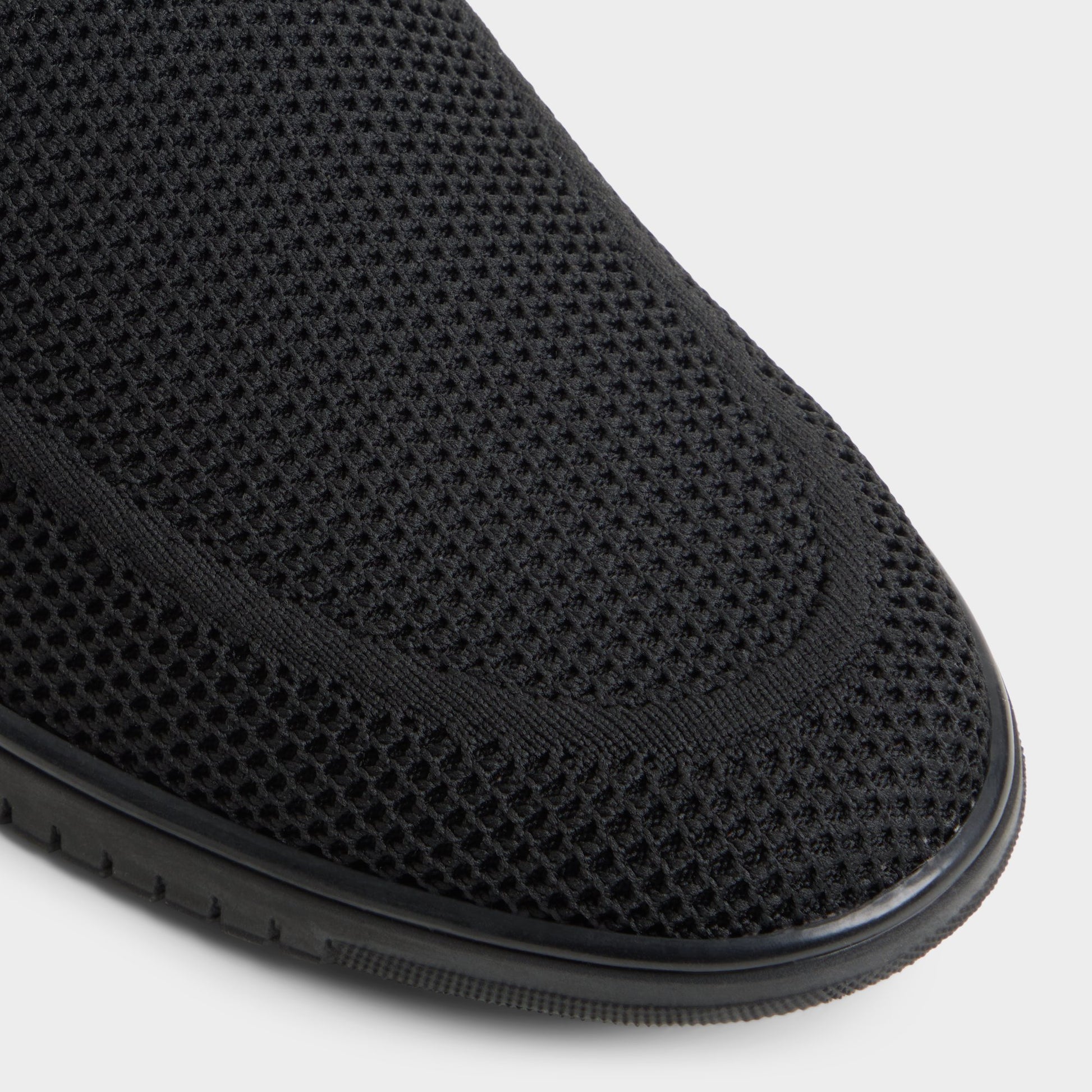 Close-up of the Black Luxton Slip-on