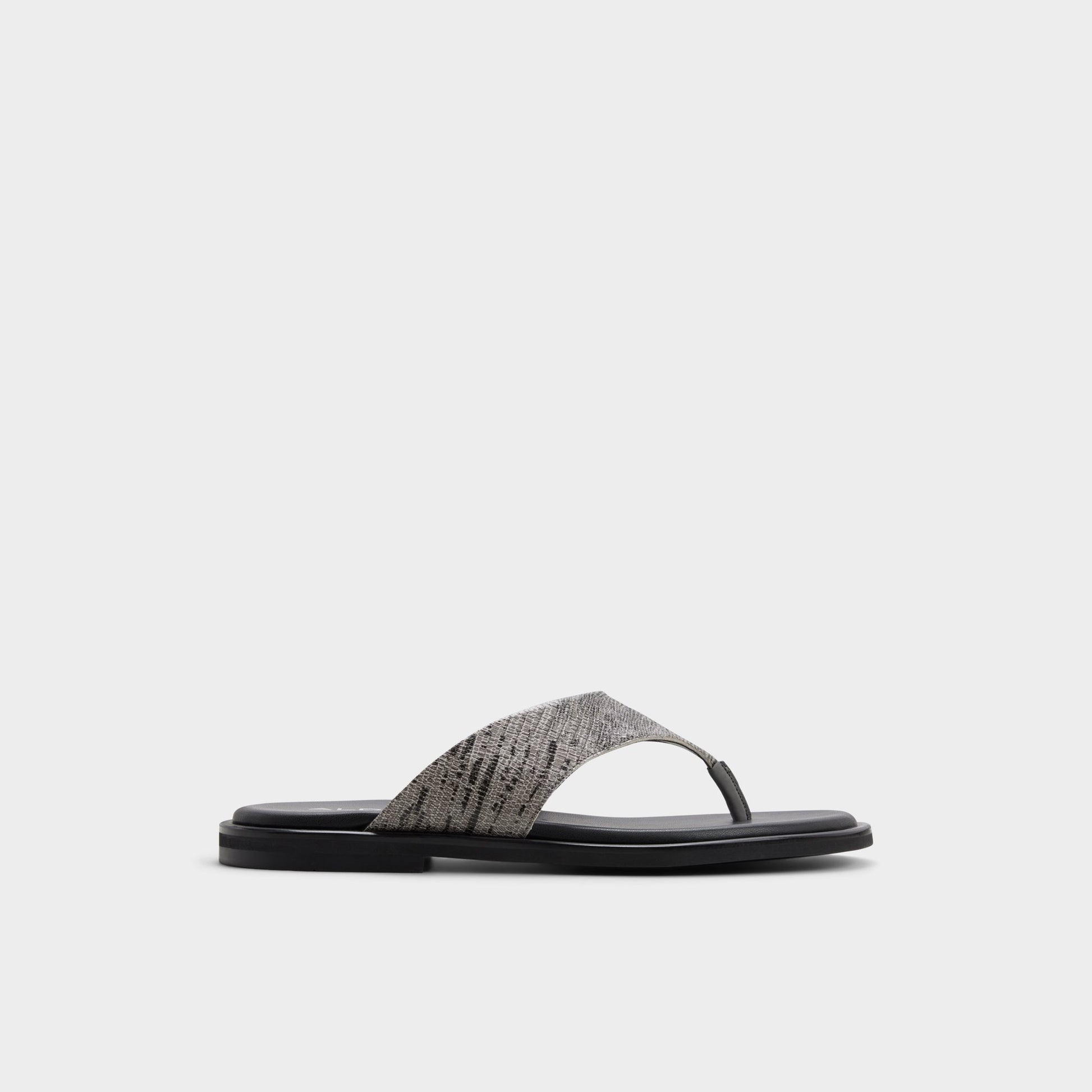 Main View of Dark grey Smolder Flip flop for Mens