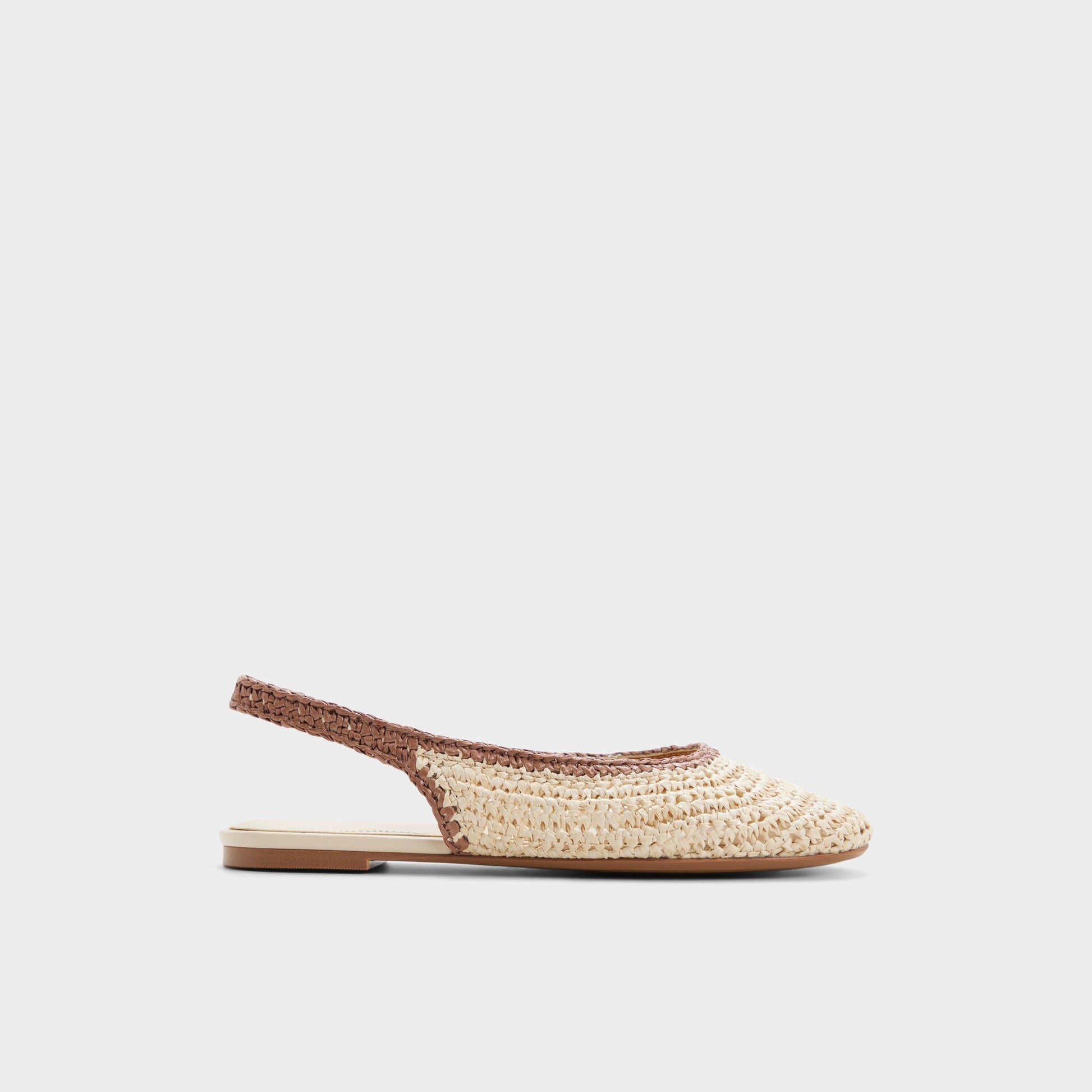 Main View of Natural Droplet Slingback ballet flat for Womens