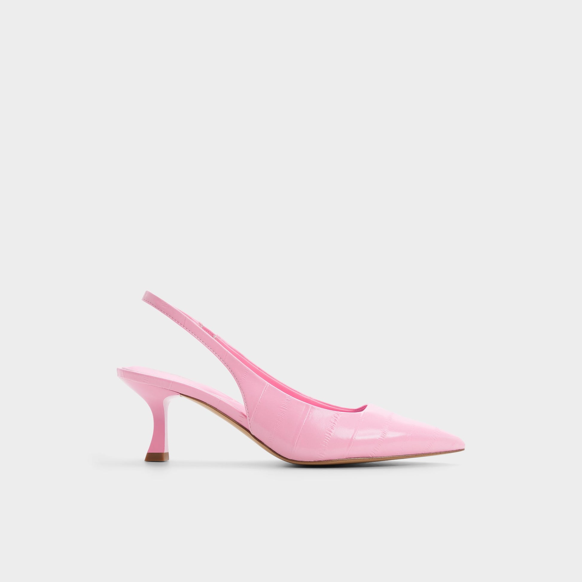 Main View of Medium pink Kiarrah Slingback high heel for Womens