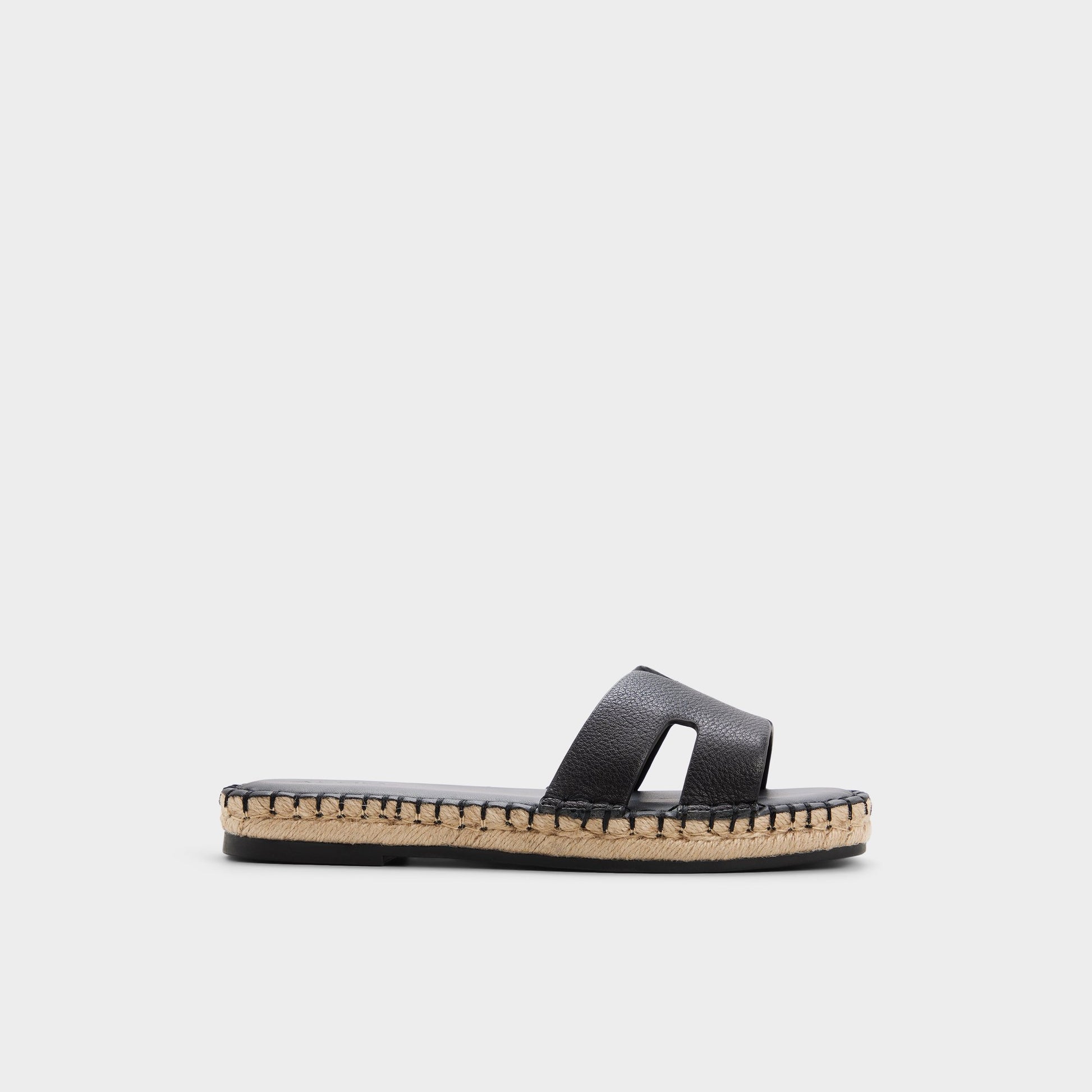 Main View of Other black Itspadrille Slide sandal for Womens