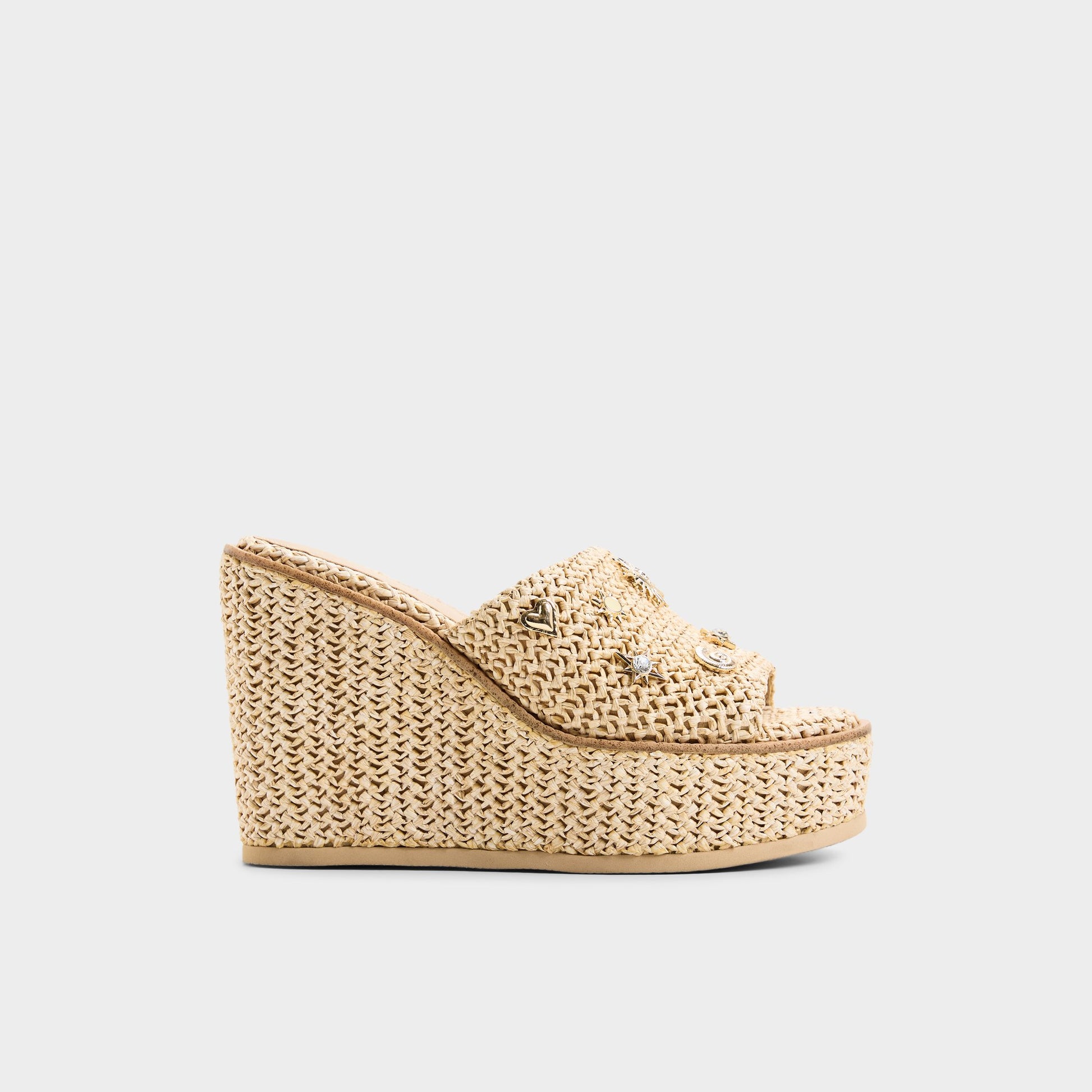 Main View of Natural Midsommar Wedge sandal for Womens
