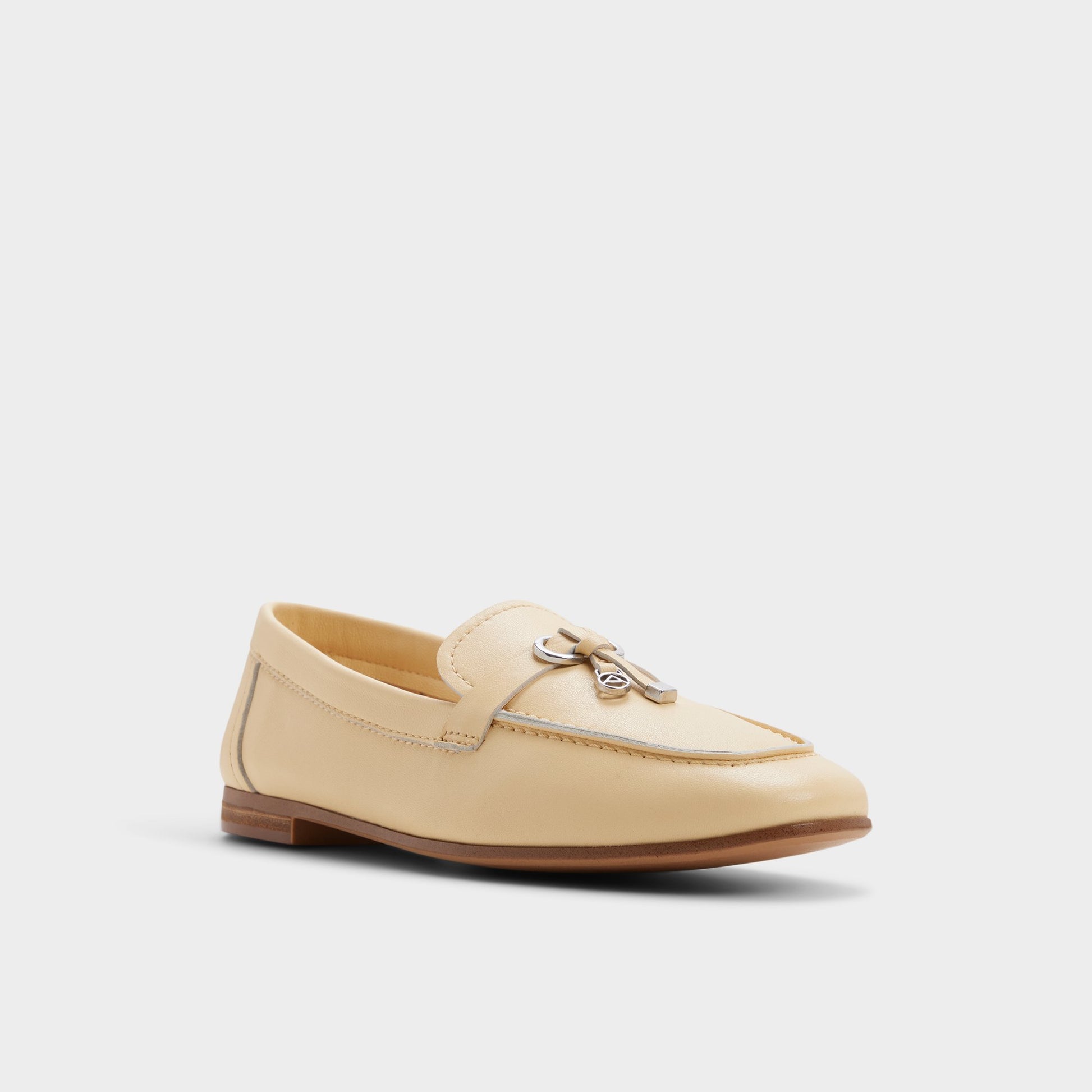 Three-quarter angle of Other yellow Ybilide Loafer's front side