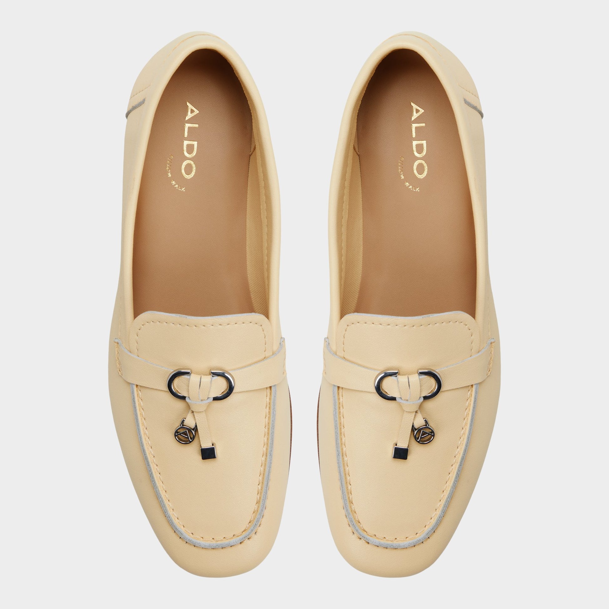 Top-down view of the Other yellow Ybilide Loafer