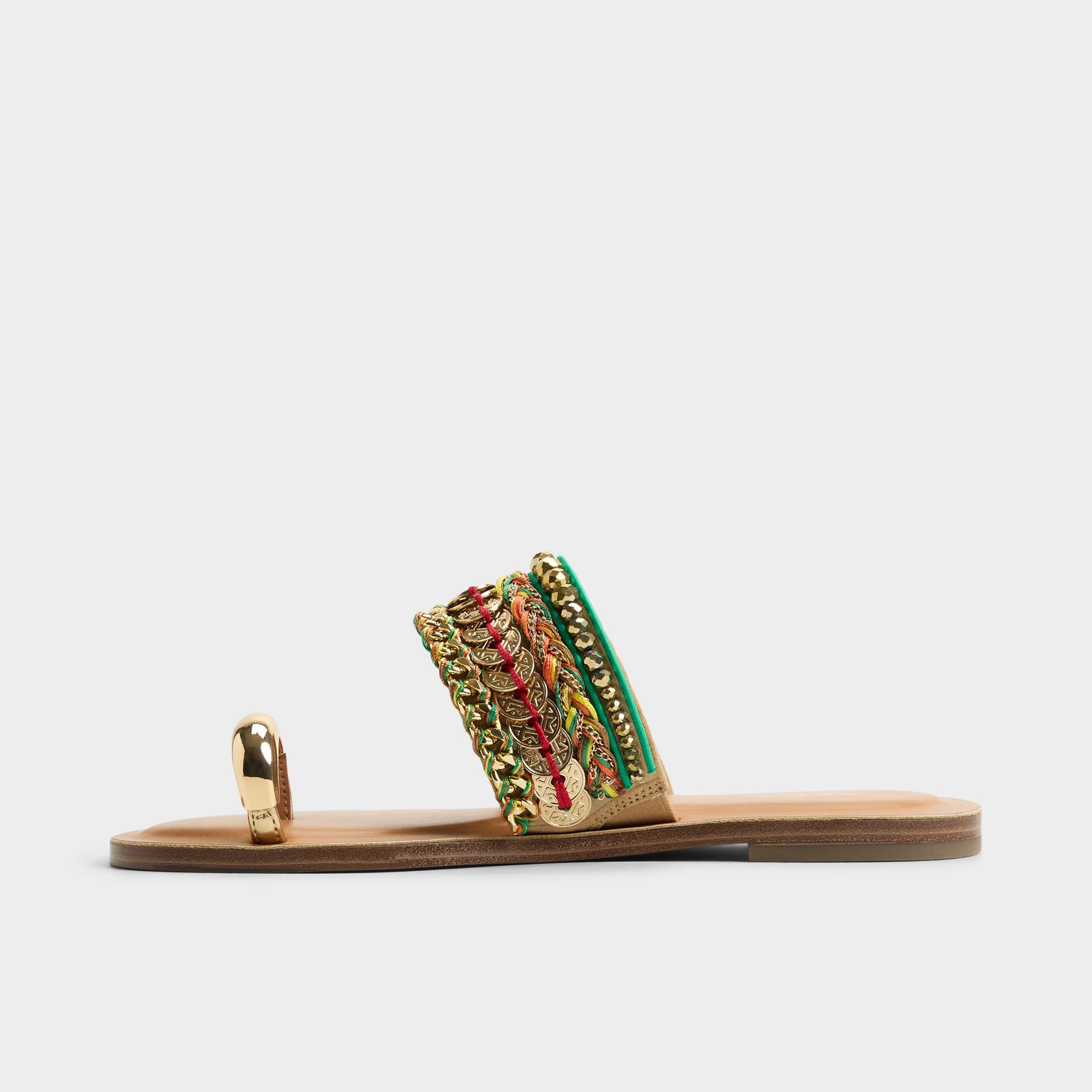 Side view of Multicolor Beachwalk Slide sandal