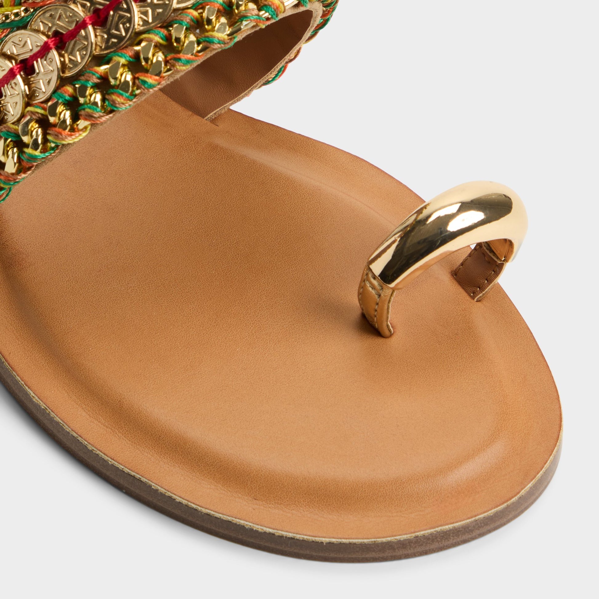 Close-up of the Multicolor Beachwalk Slide sandal