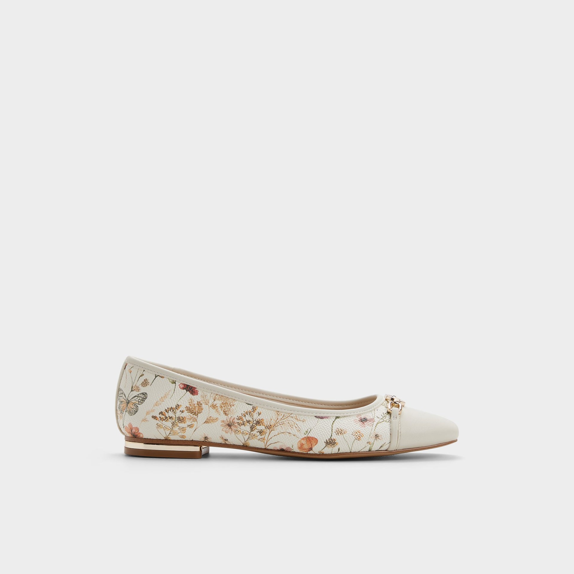 ALDO Women's Krishelle Ballerinas White Combo Size 9 ALDO Women's Krishelle Ballerinas White Combo Size 9