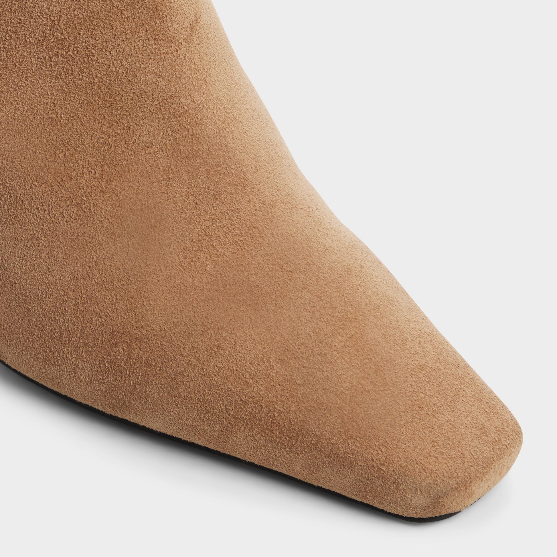 Close-up of the Tan Vivienna Knee-high boot