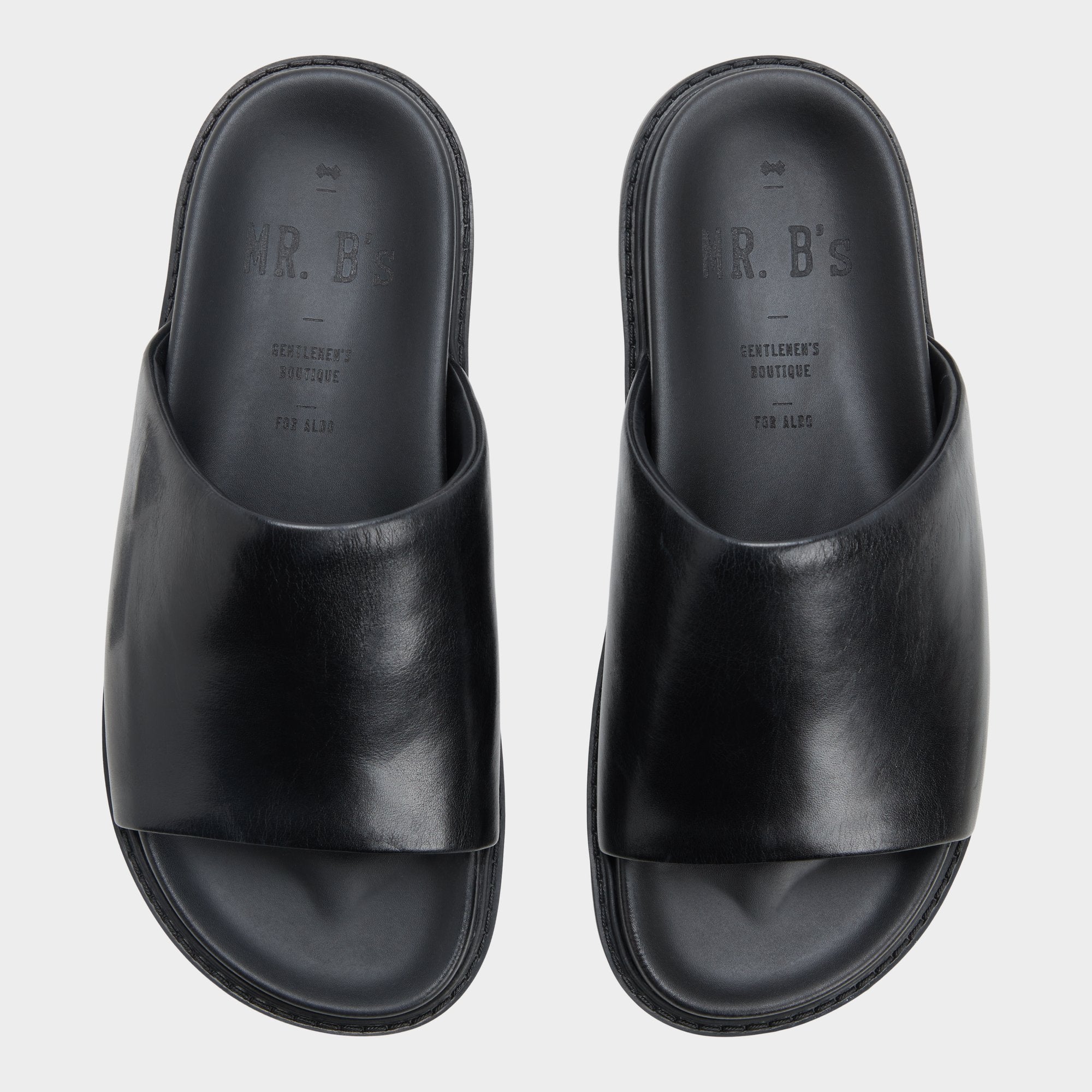 Theon – Men Black Slide sandal - ALDO