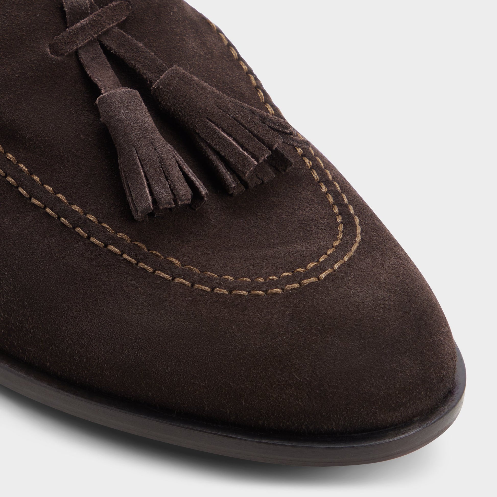 Gros plan de la Brun Fabien Mocassin