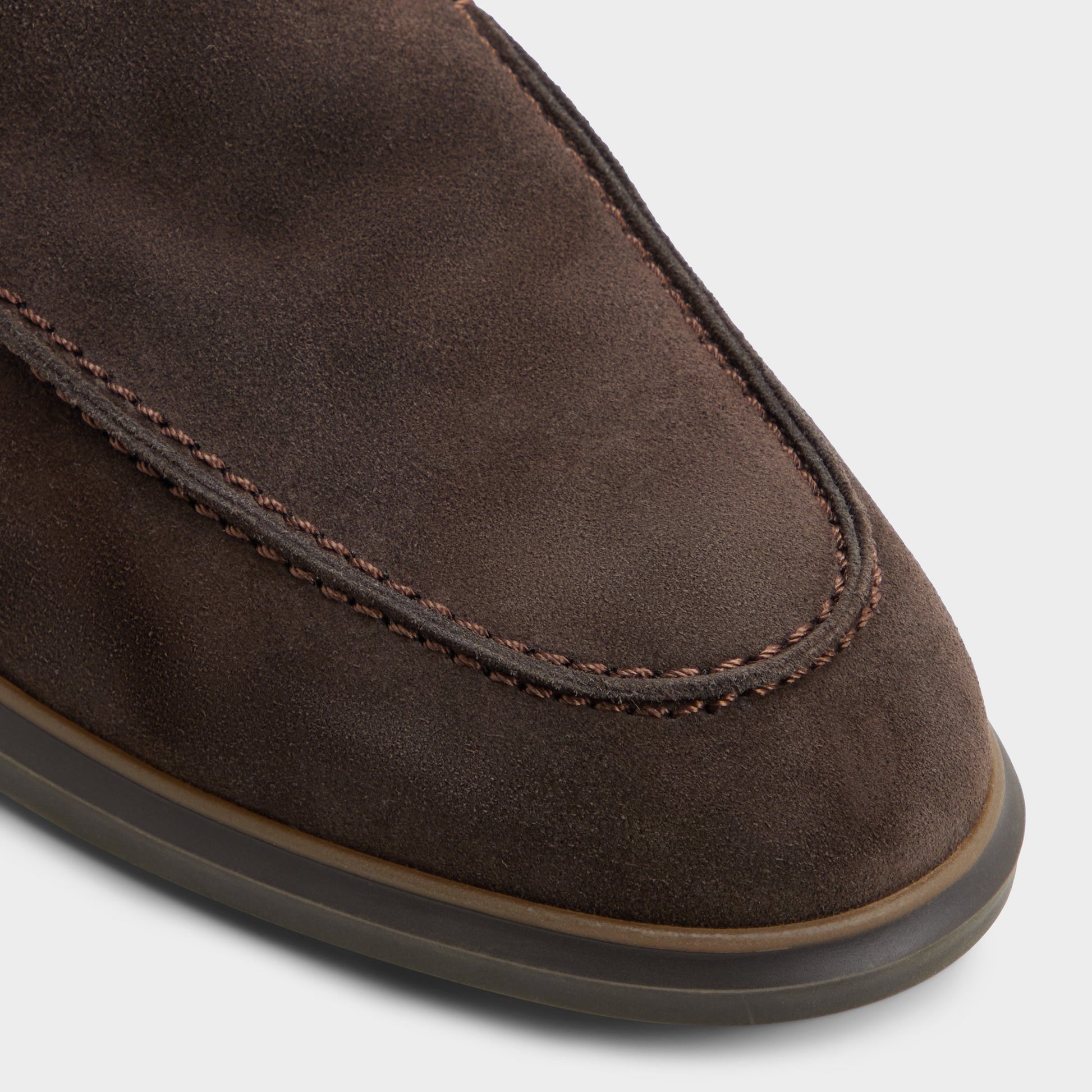 Close-up of the Brown Stark Slip-on