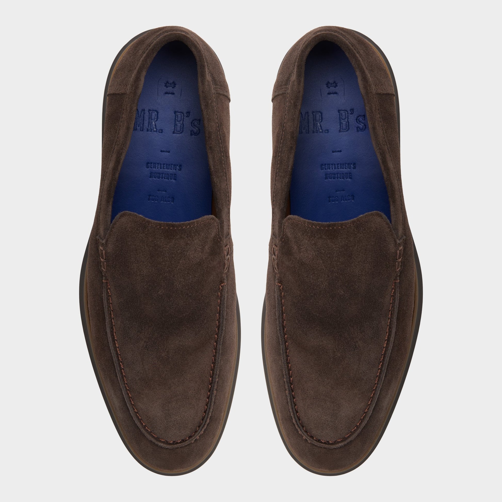 Top-down view of the Brown Stark Slip-on