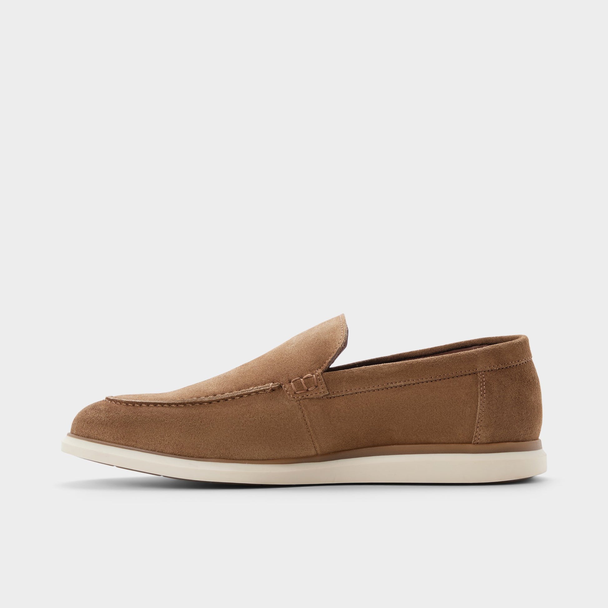 Vue latérale de Brun clair Stark Chaussure facile à enfiler
