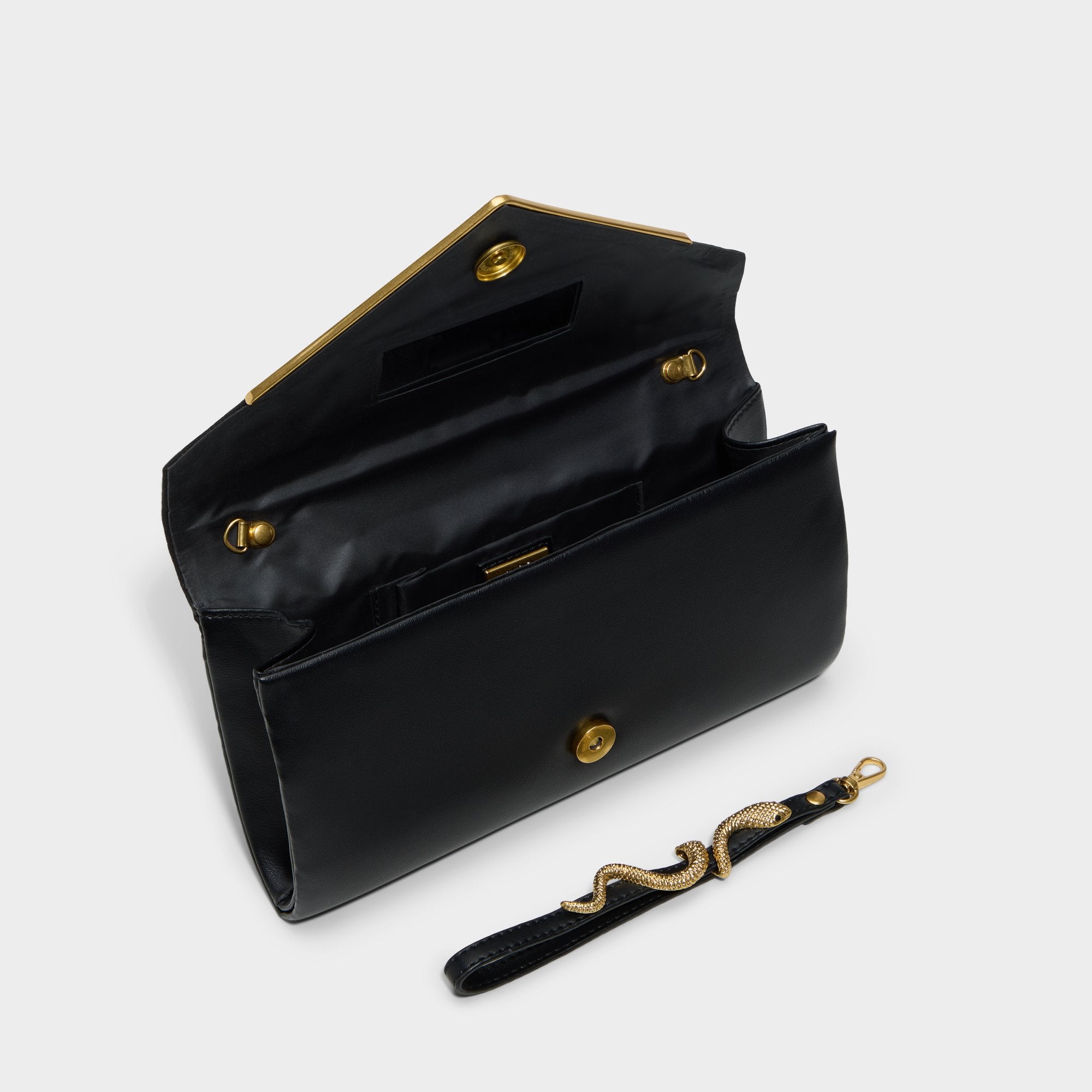 Serpantee – Women Black overflow Clutch - ALDO