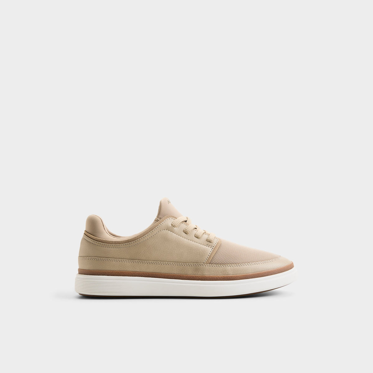 Main View of Beige Kurtis Low top sneaker for Mens
