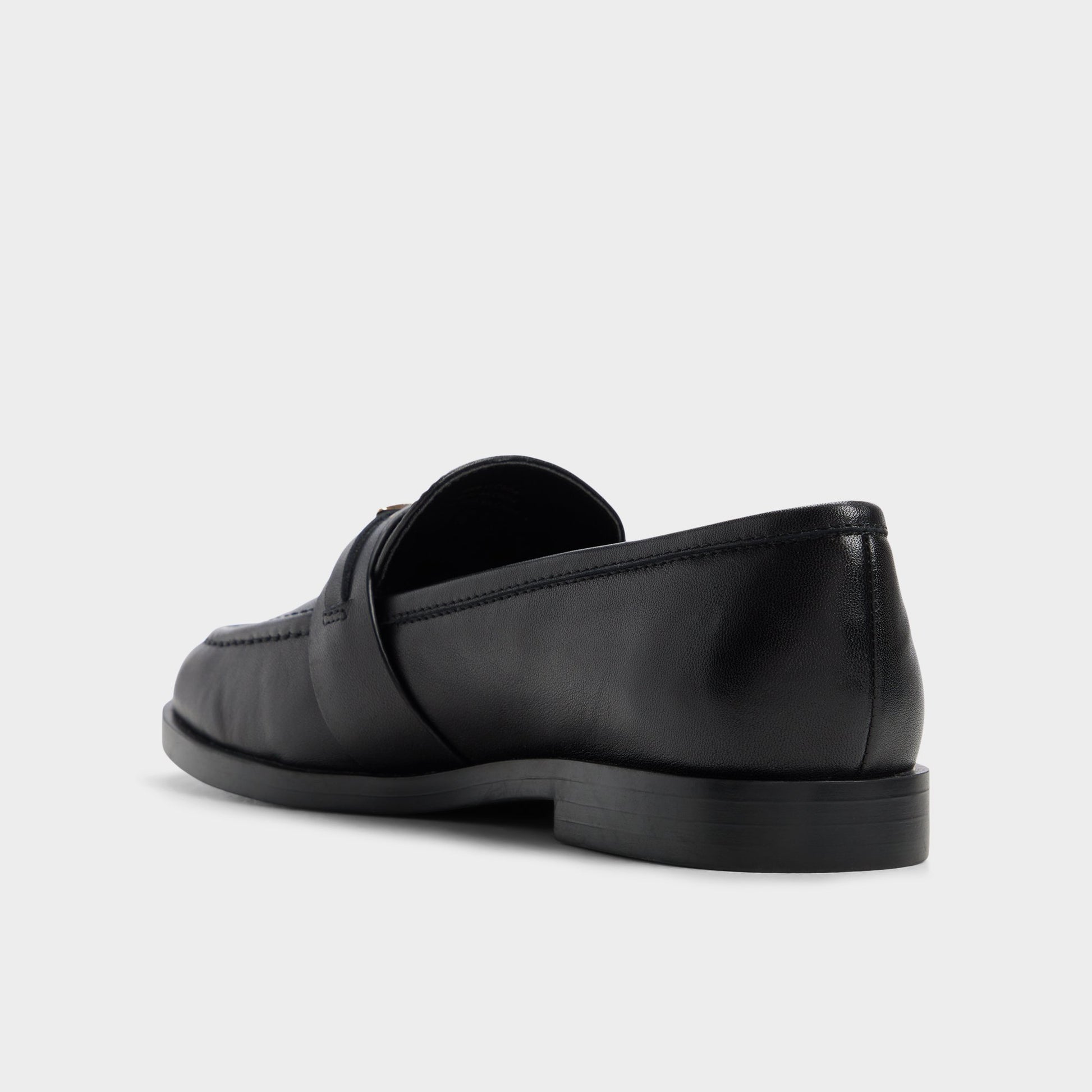 Side view of Black Ellya Loafer