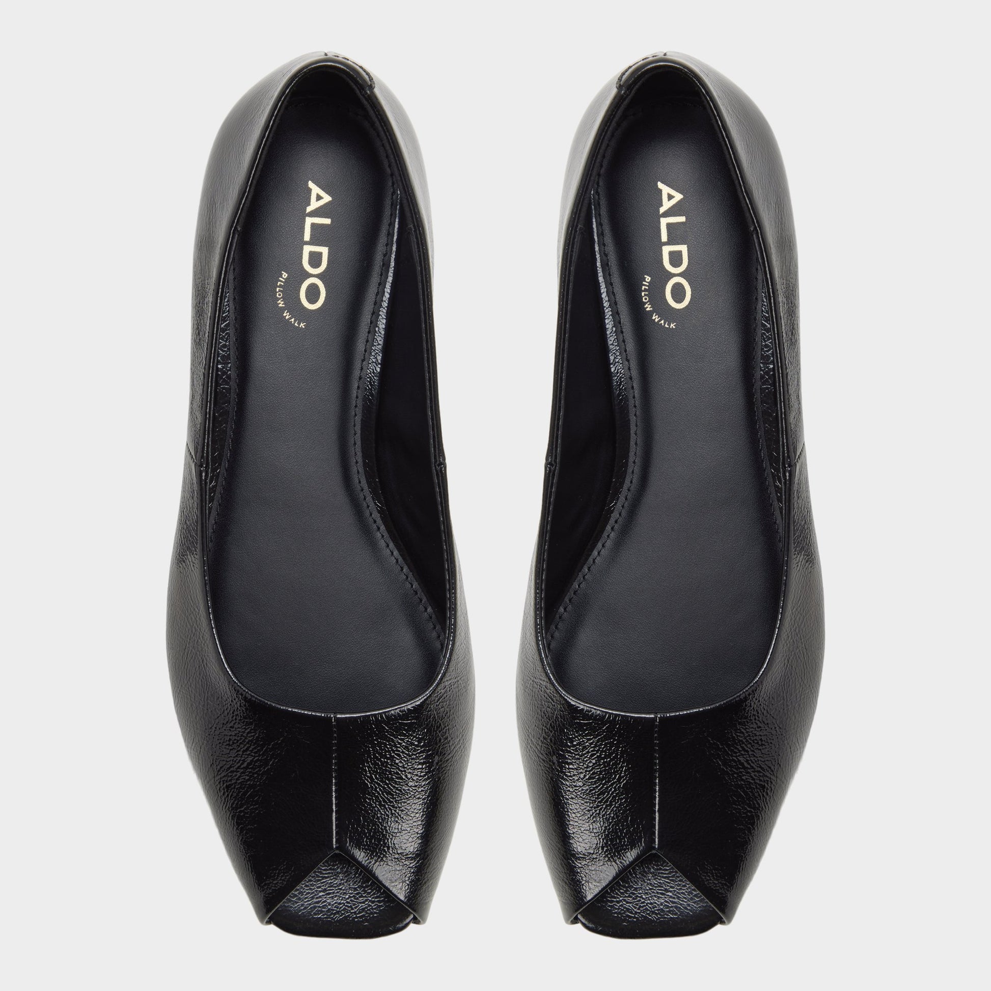 Vue de dessus de la Noir Alieiki Ballerine