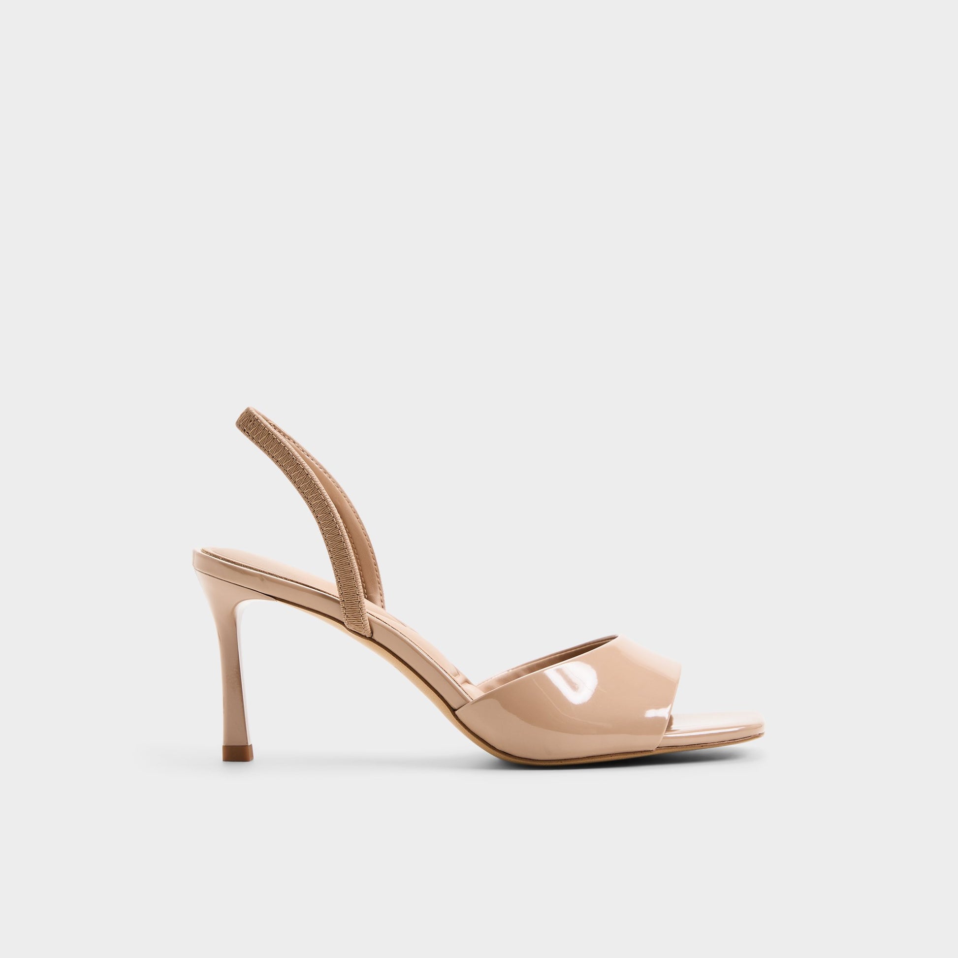 Main View of Medium beige Andya Slingback heeled sandal for Womens