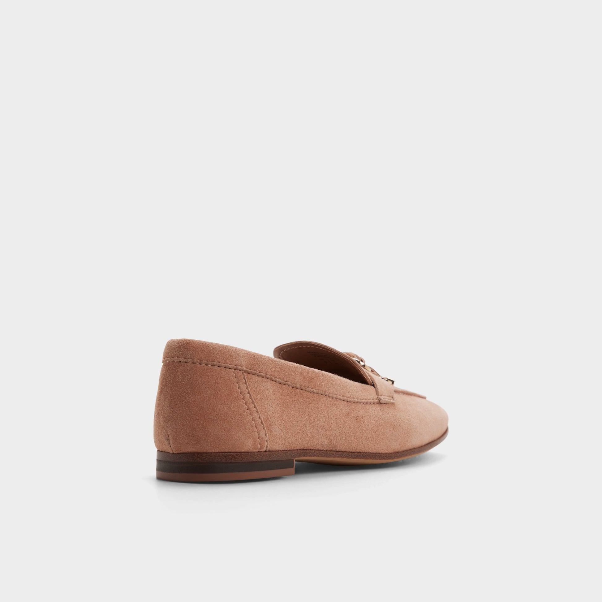 Three-quarter angle of Light brown Ybilide Loafer's back side
