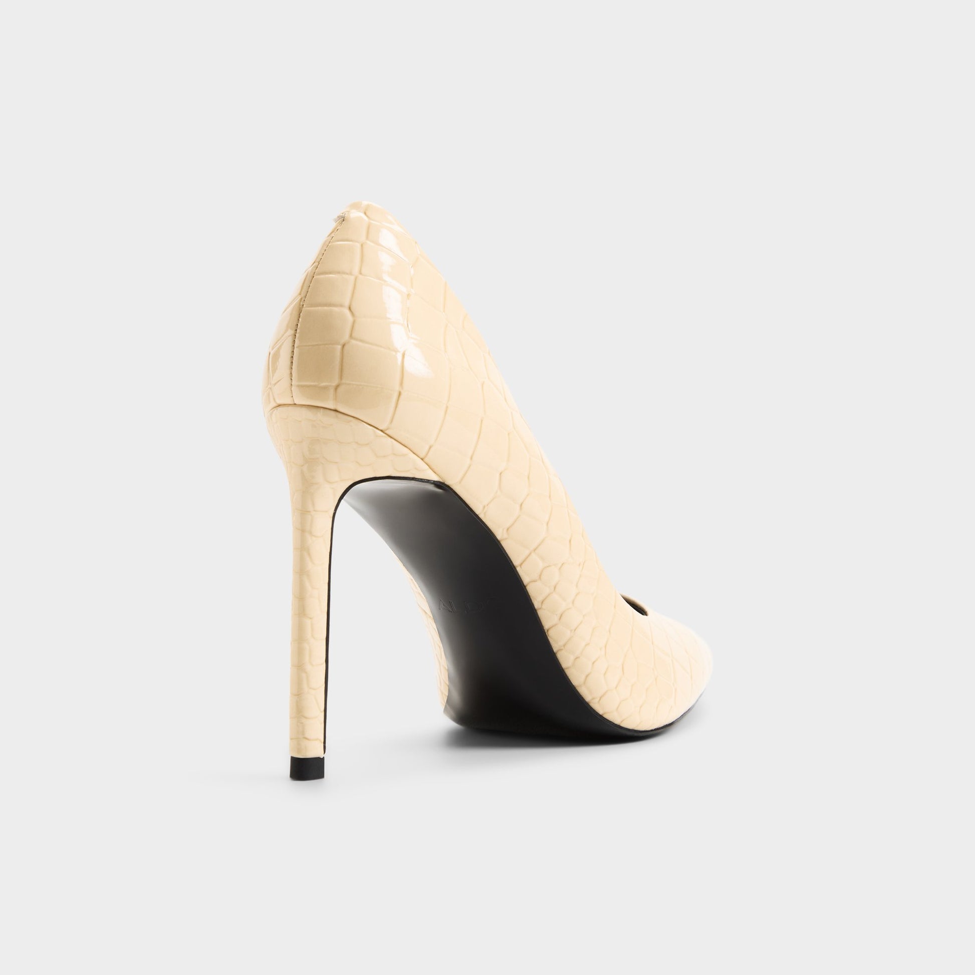 Three-quarter angle of Light yellow Stessy2.0-xt Pump's back side
