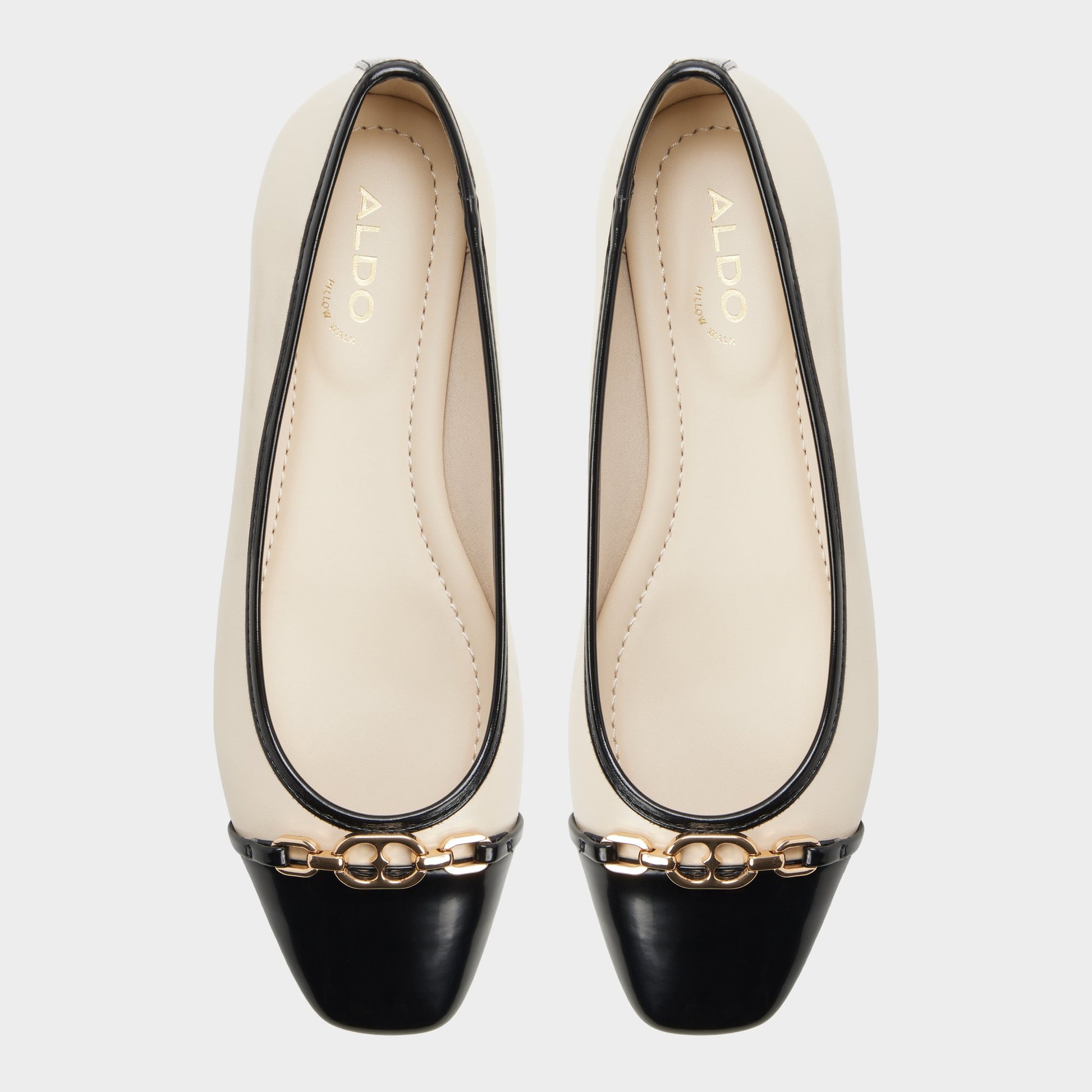 Vue de dessus de la Crème Krishelle Ballerine