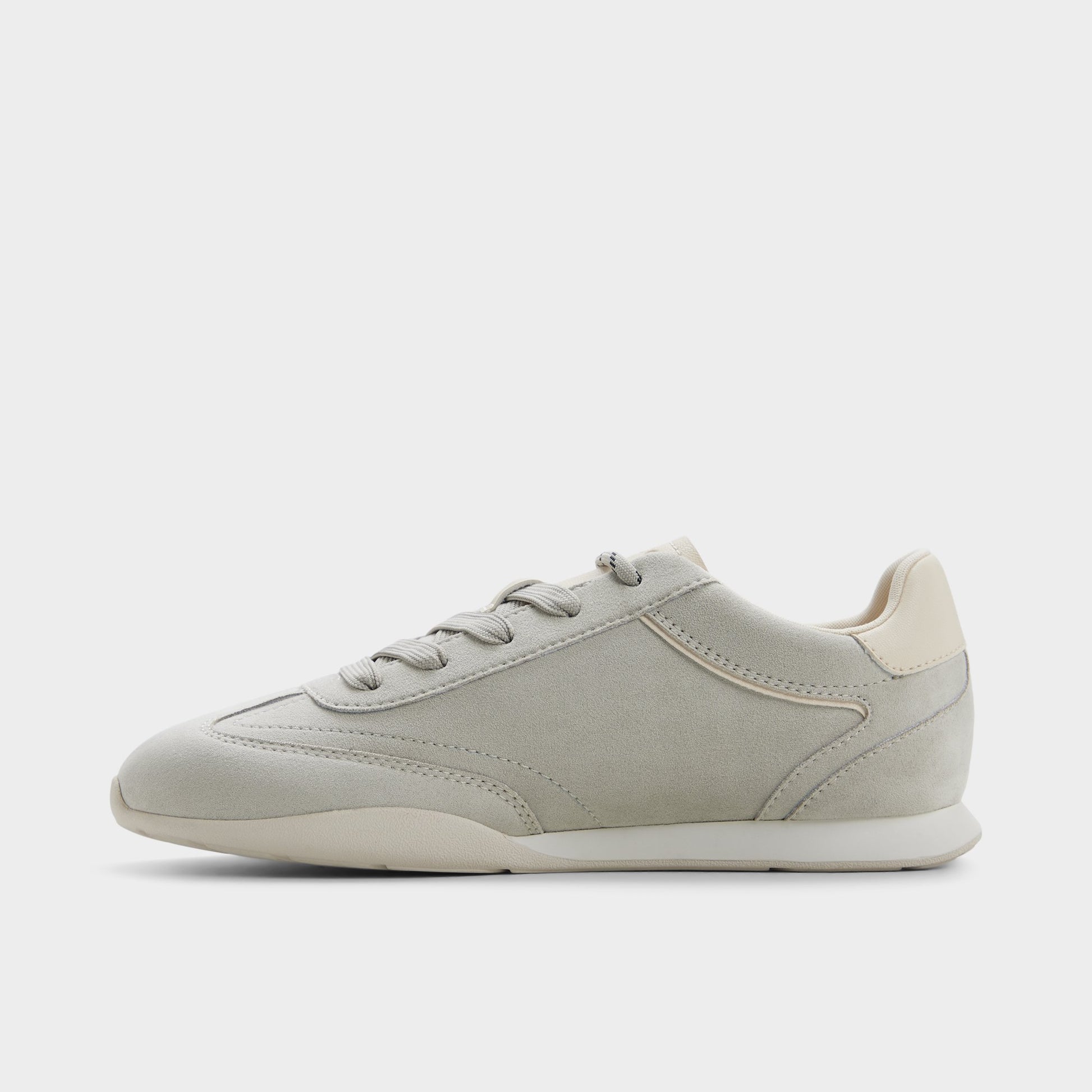 Side view of Light grey Lyvie Sneaker