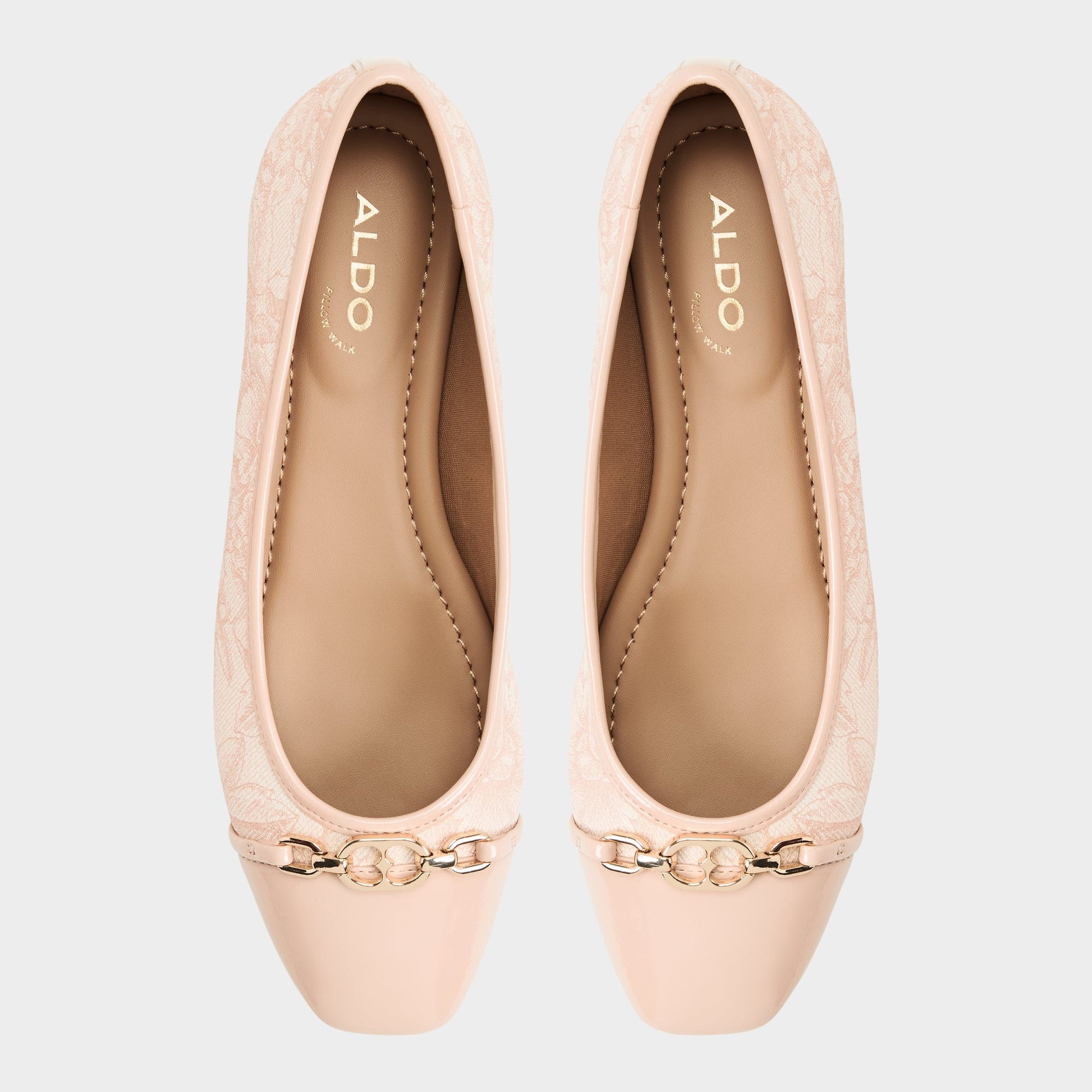 Vue de dessus de la Rose Krishelle Ballerine