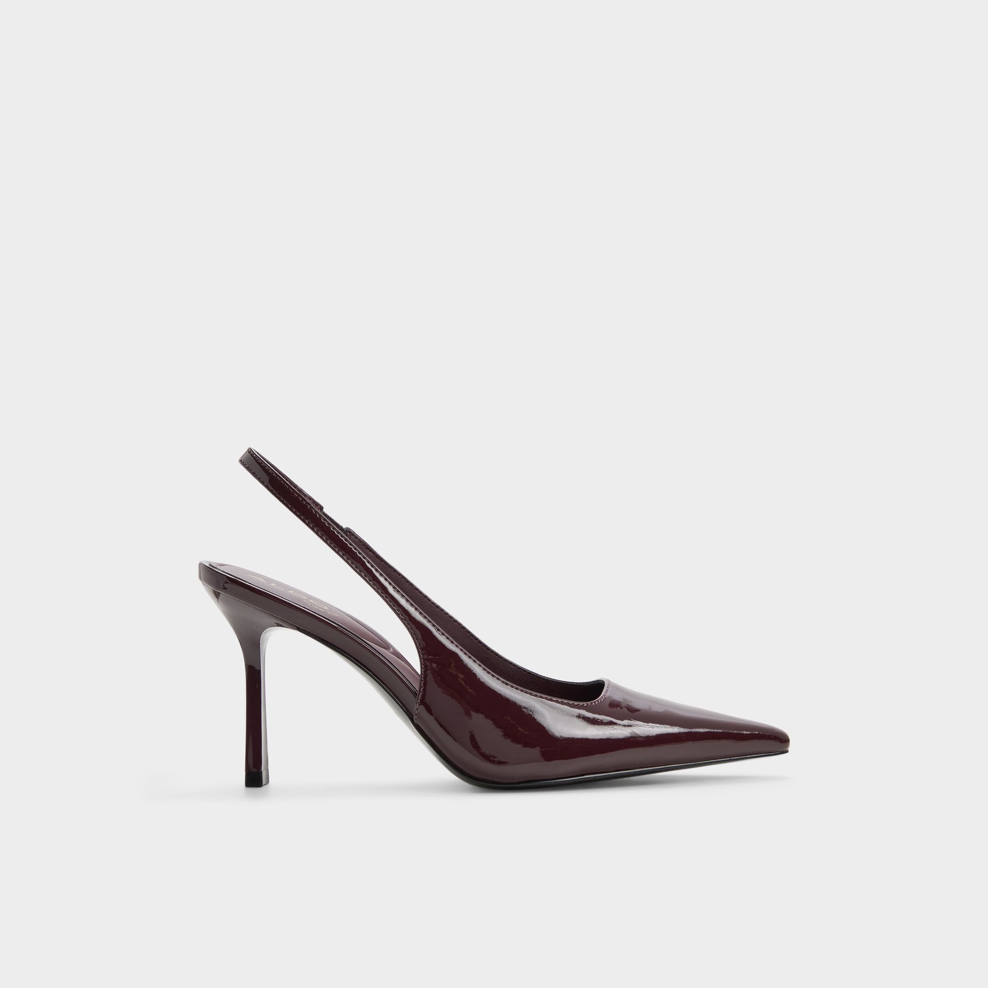 Main View of Burgundy Zailah Slingback high heel for Womens