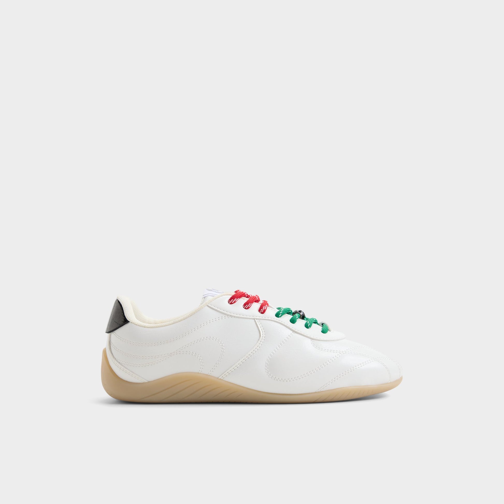Main View of White Maximum Sneaker for Womens
