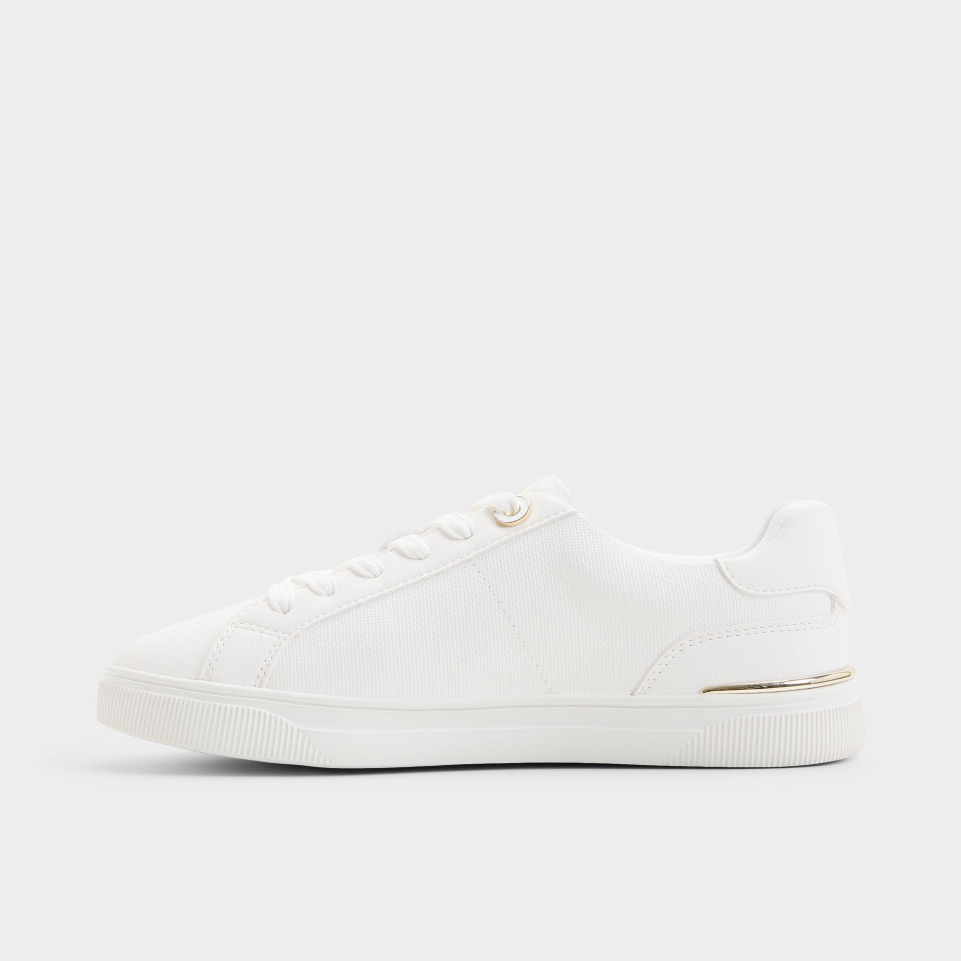 Side view of White Soera Sneaker