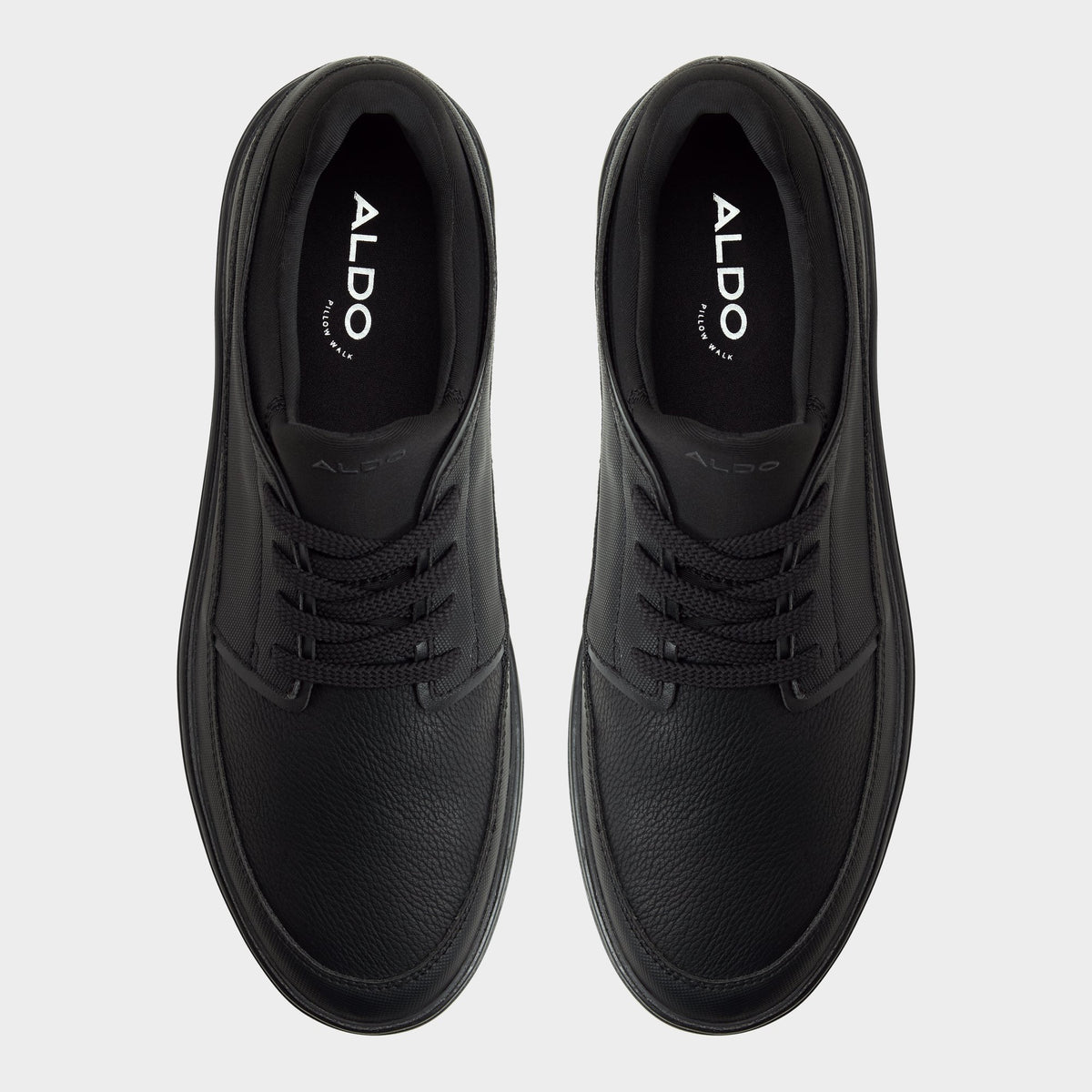 Top-down view of the Other black Kurtis Low top sneaker