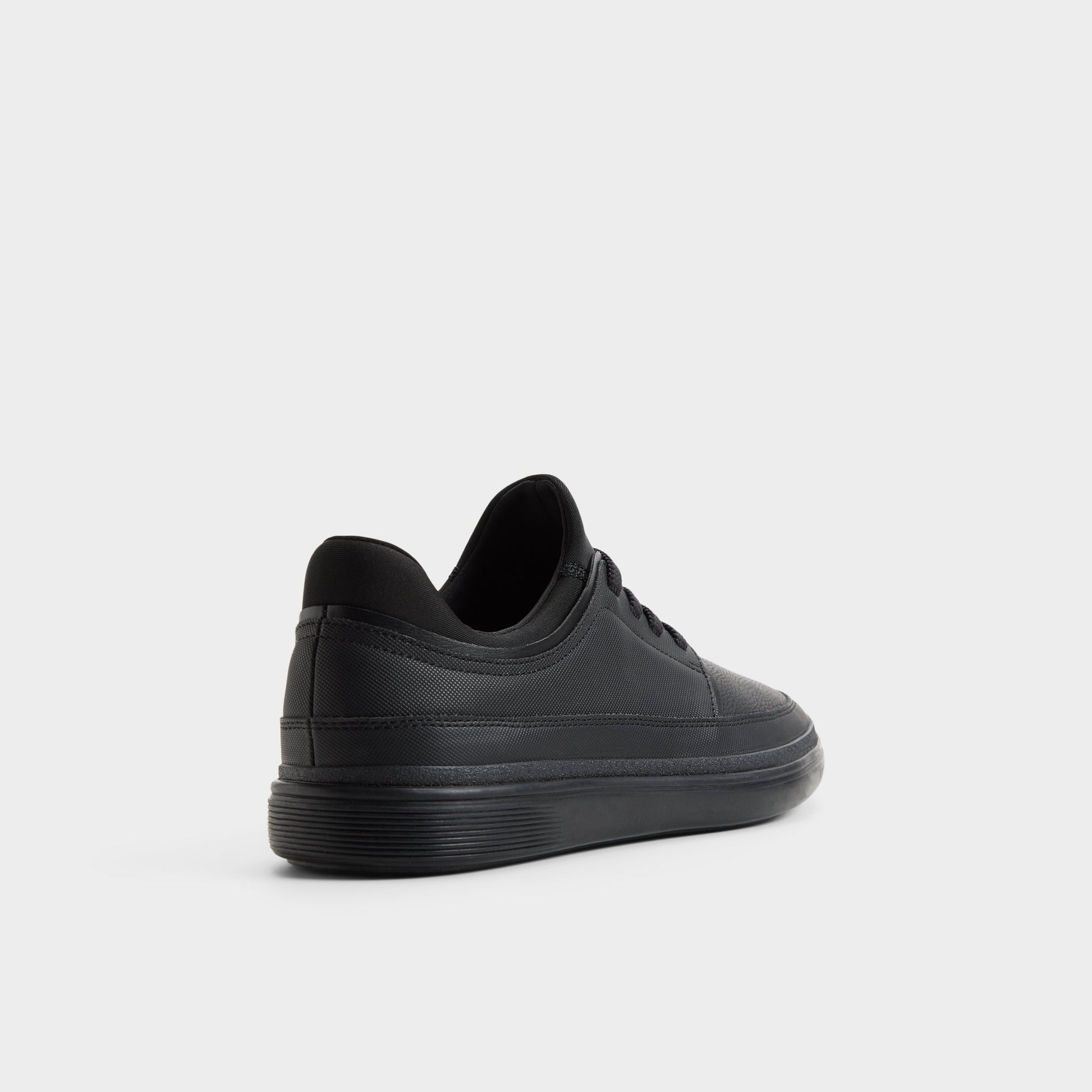 Three-quarter angle of Other black Kurtis Low top sneaker's back side