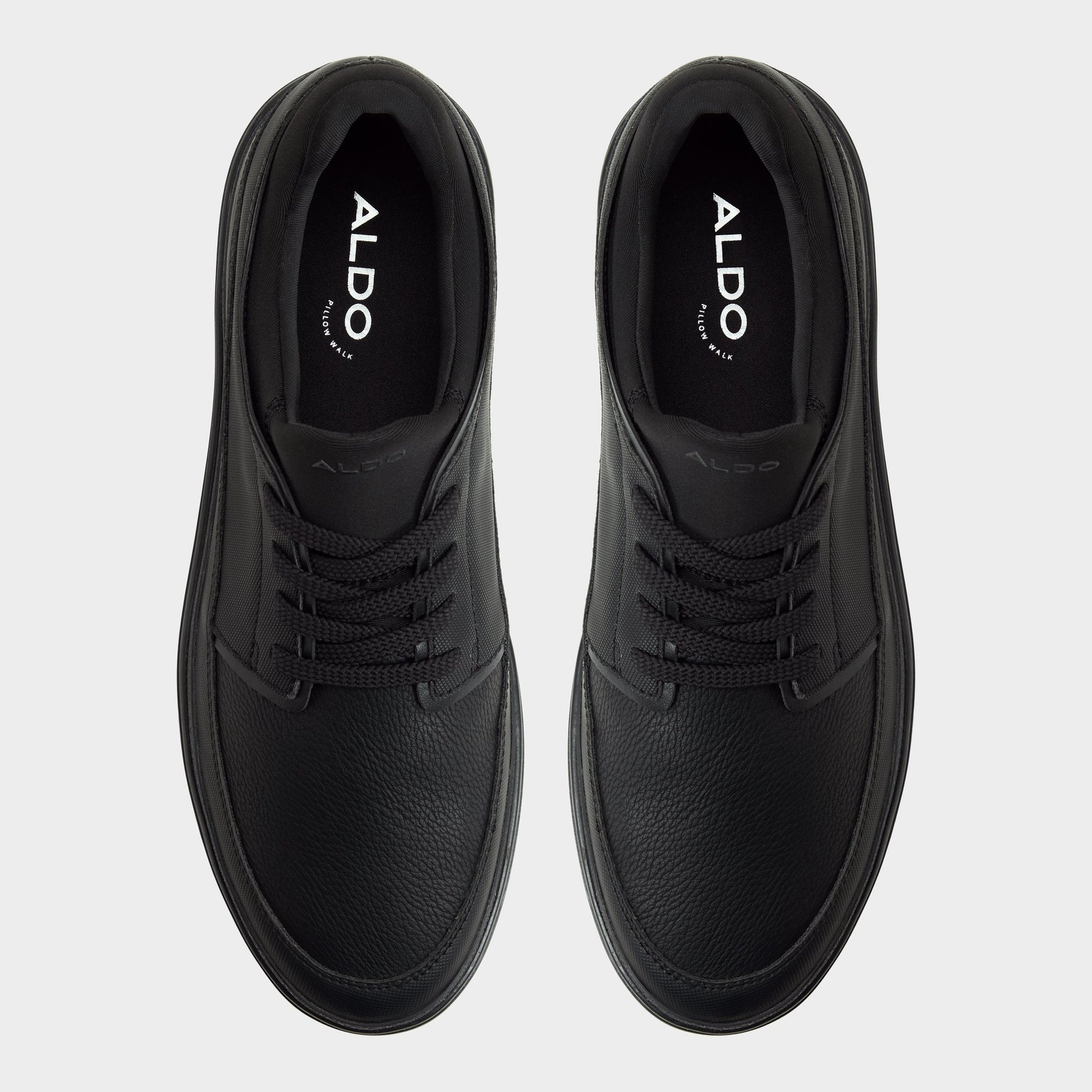 Top-down view of the Other black Kurtis Low top sneaker