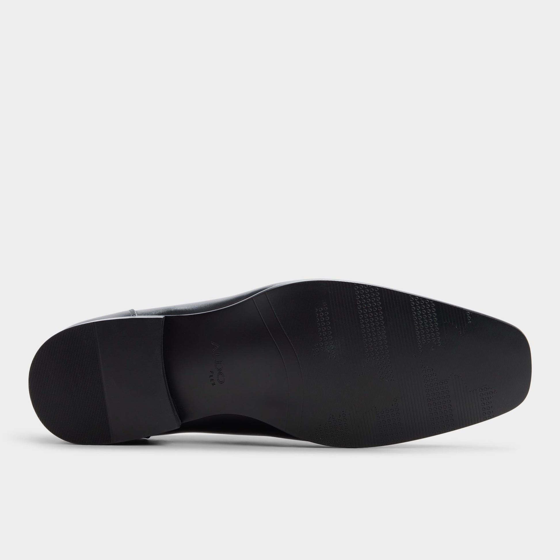 View of Black Santillo Slip-on's sole