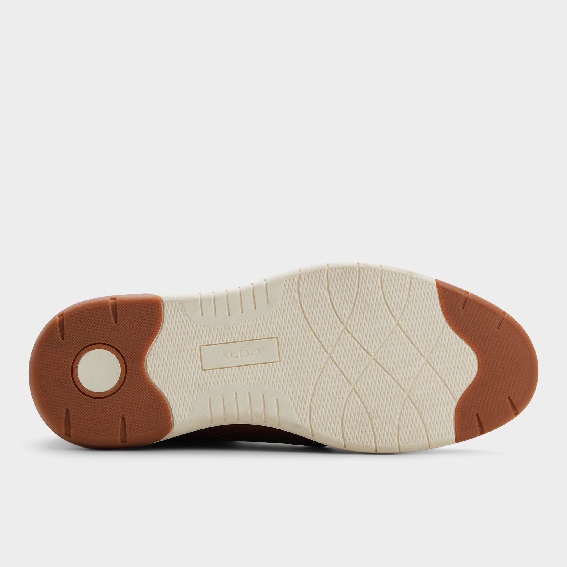 View of Cognac Kaplan Oxford shoe's sole