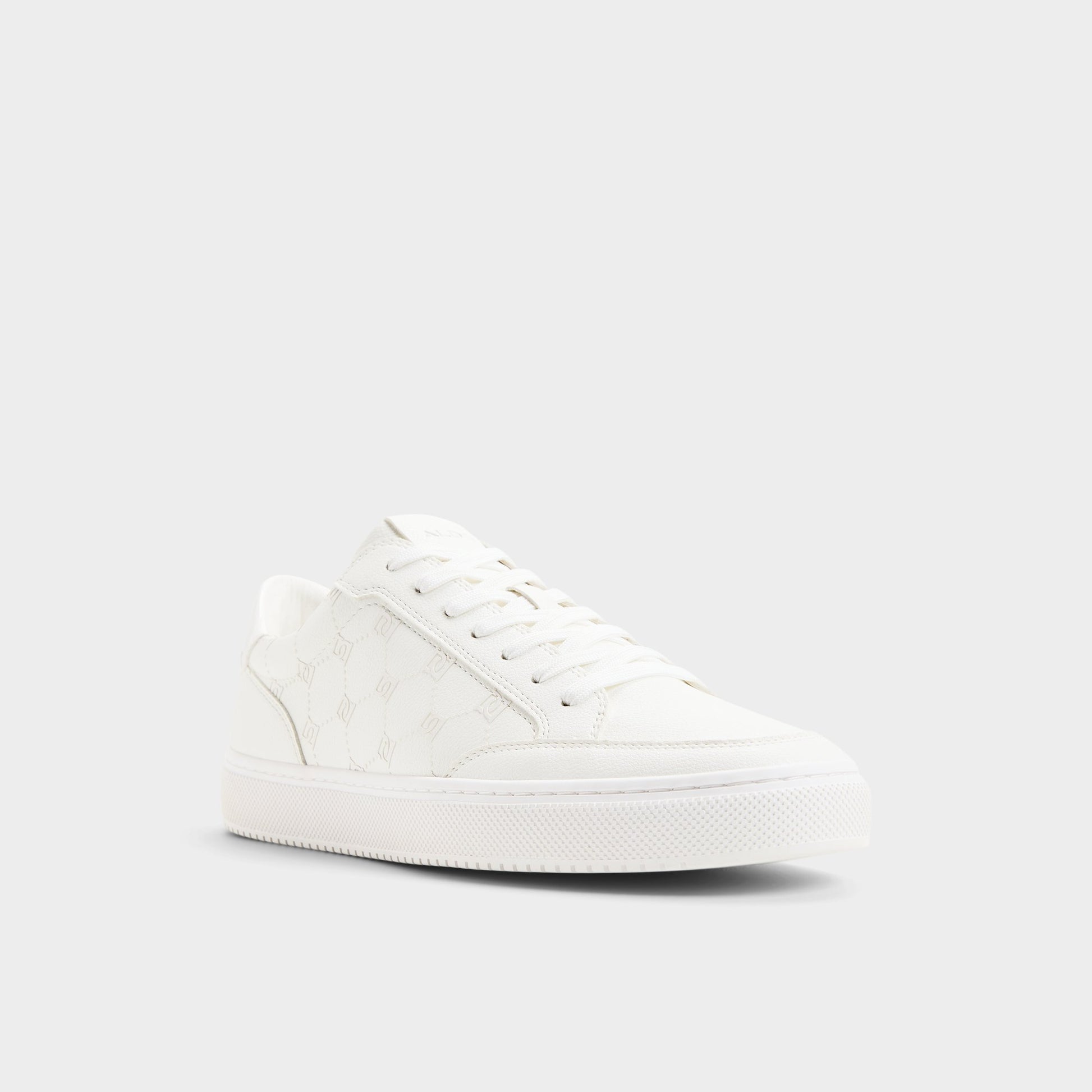 Three-quarter angle of White combo Zaine 's front side