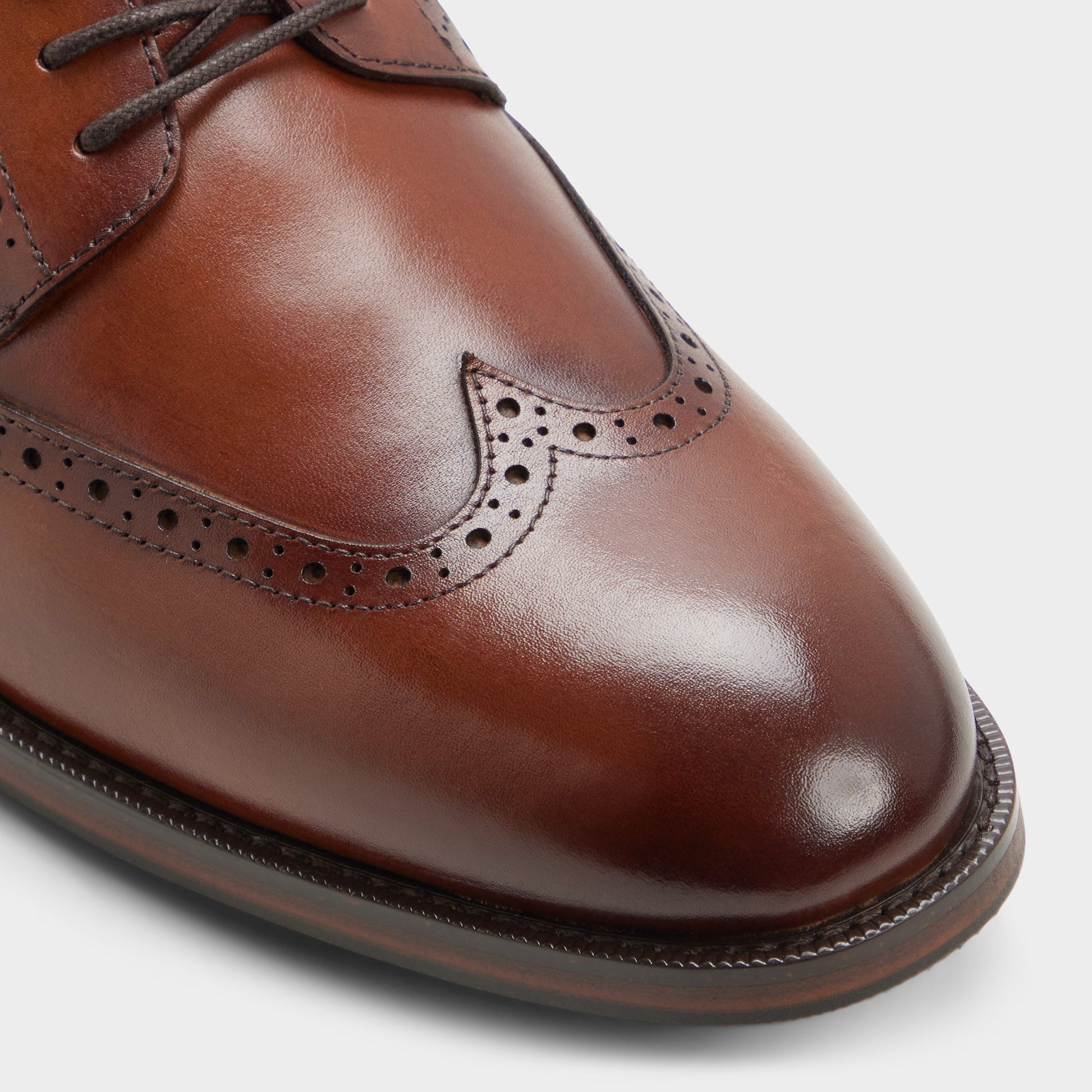 Gros plan de la Cognac Harington Chaussure Oxford
