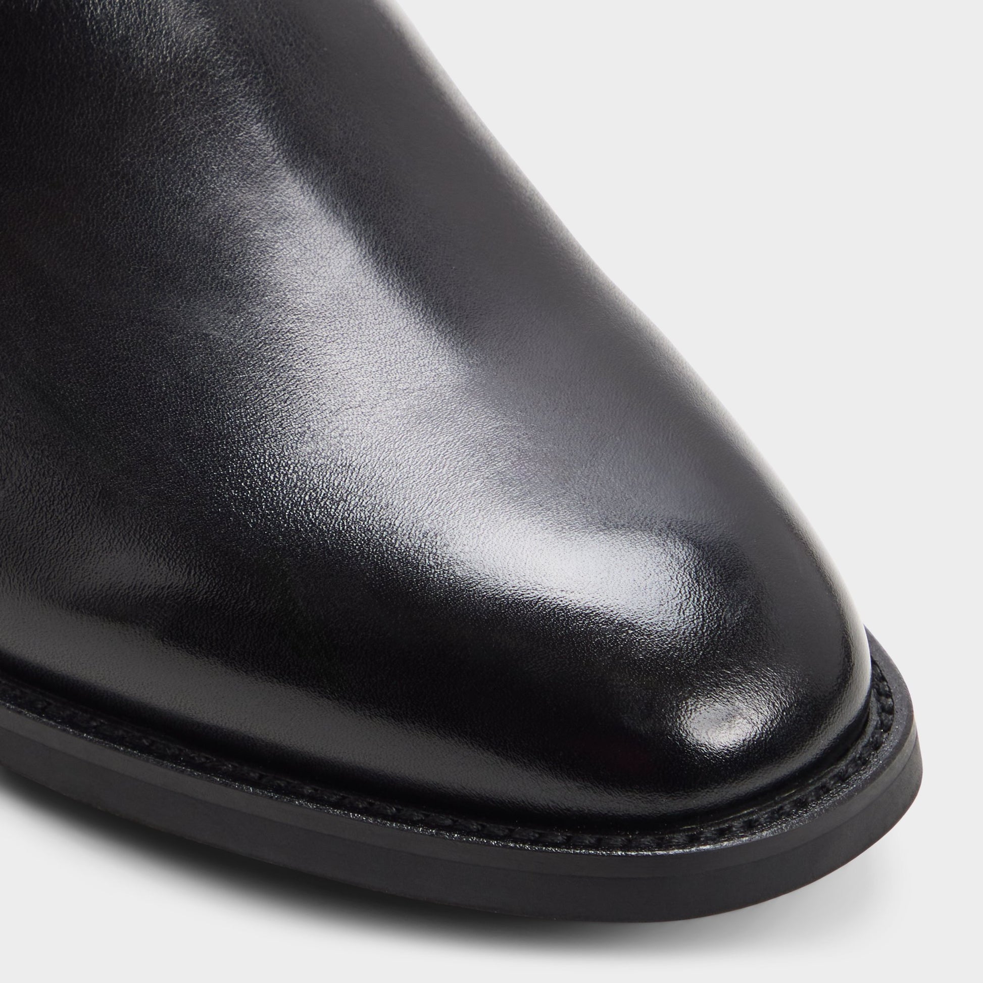 Close-up of the Black Wentz Chelsea boot