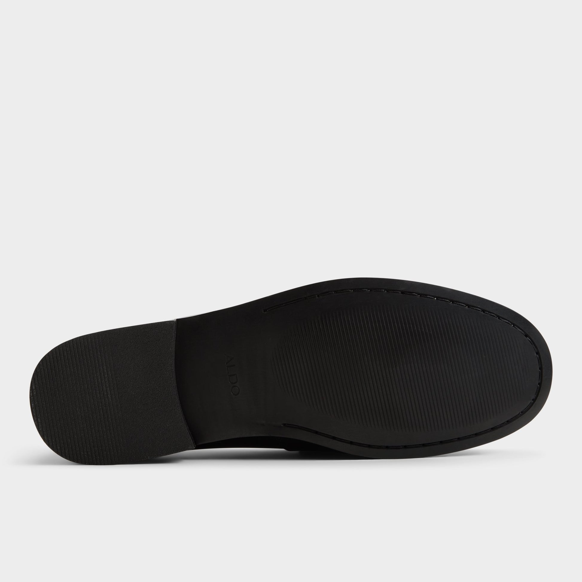 View of Black Jarey Loafer's sole