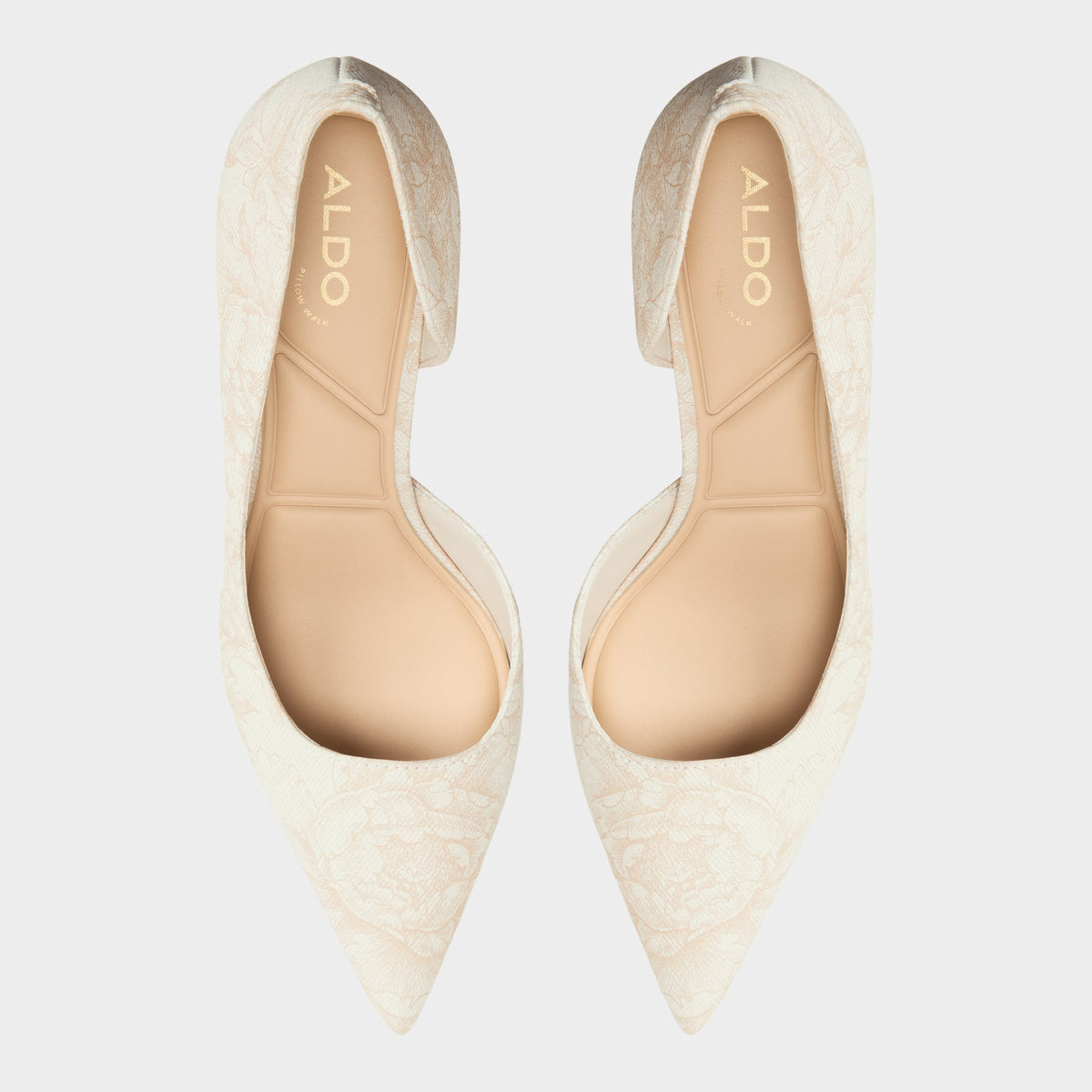 Top-down view of the Beige combo Livianna-b