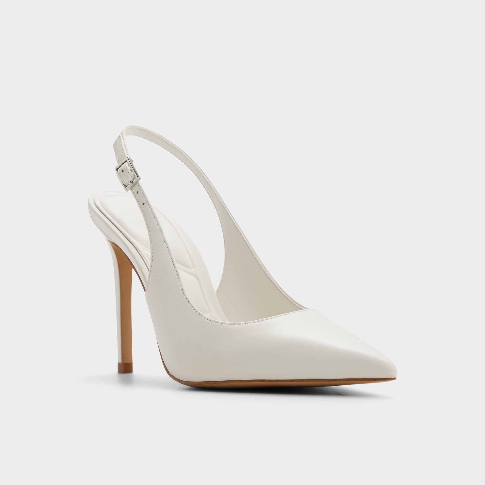 Three-quarter angle of White/bone Stessysling2.0 's front side