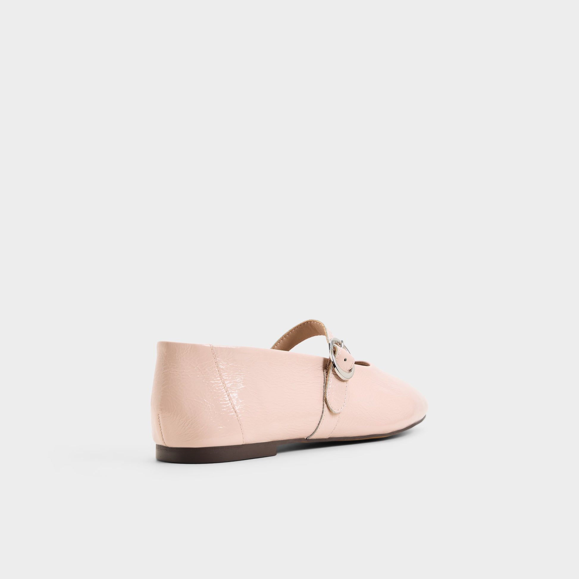 Three-quarter angle of Light pink Quincey Ballerina's back side